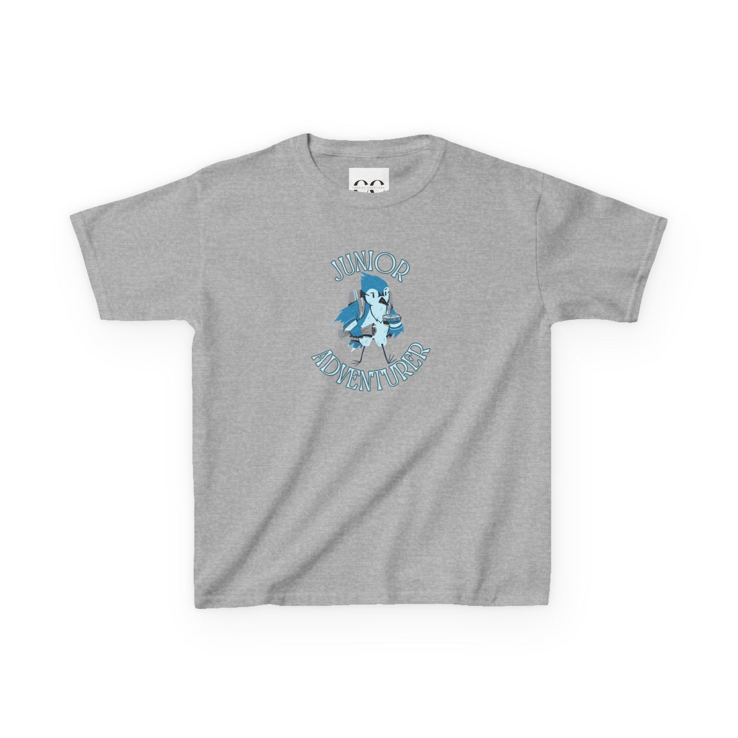 Kids Tee- Junior Adventurer- Blue