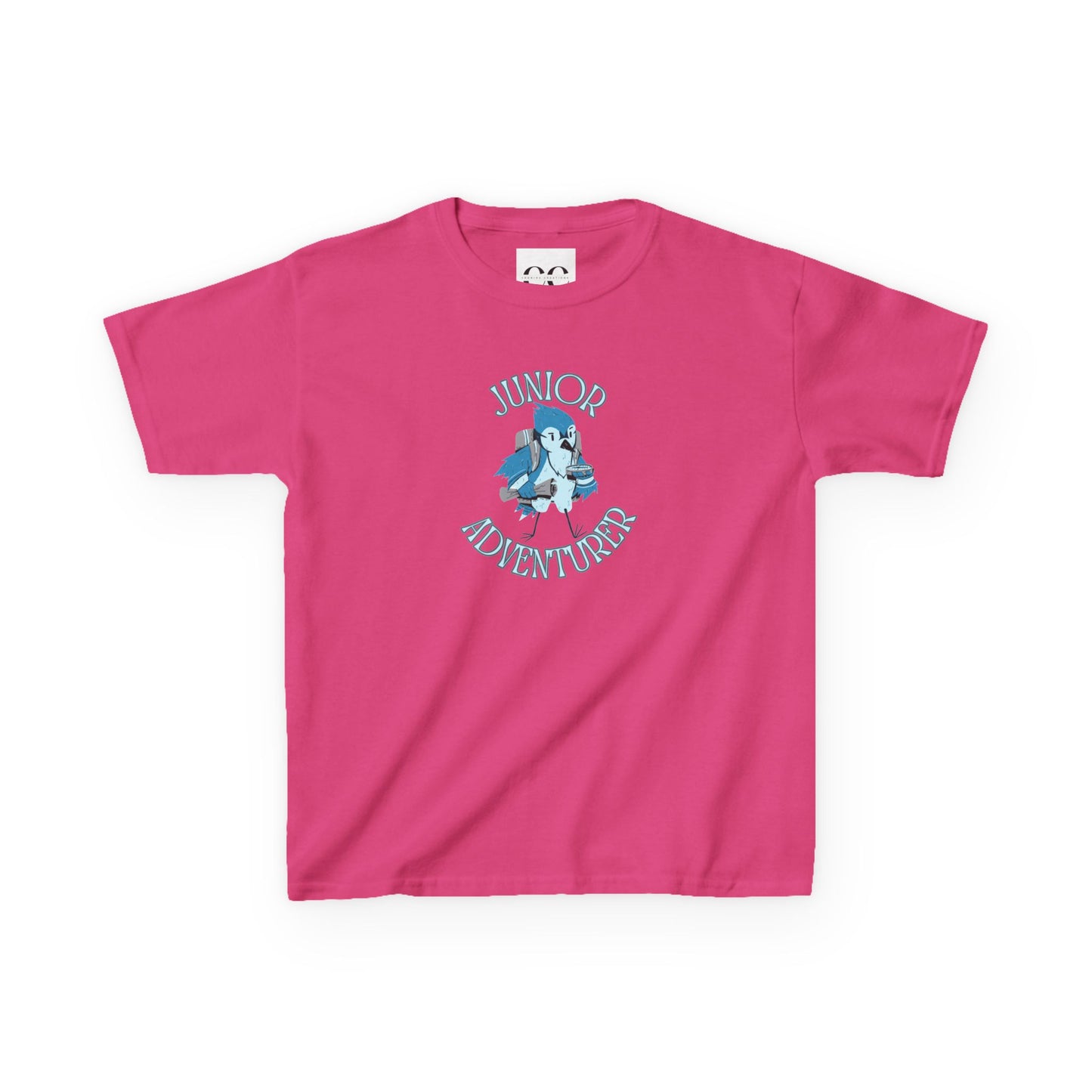 Kids Tee- Junior Adventurer- Blue