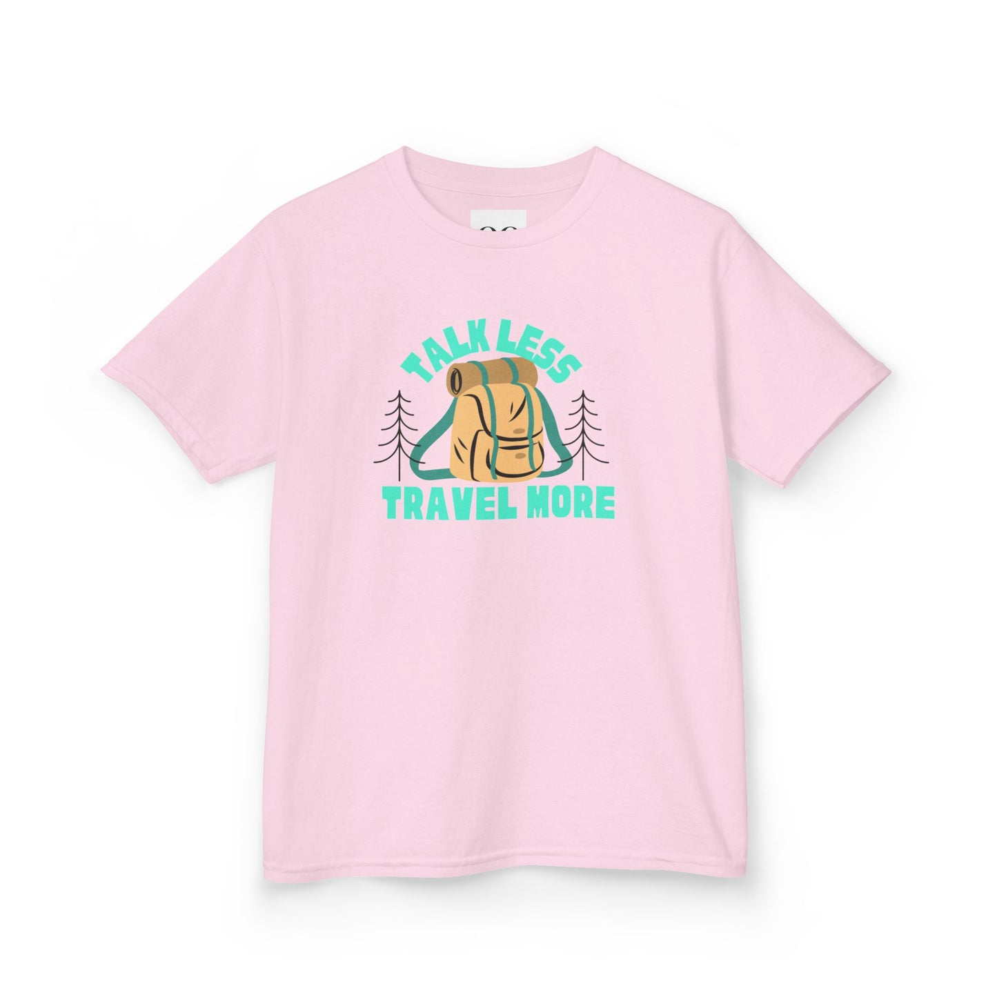 Kids Tee - 'Talk Less Travel More' Design