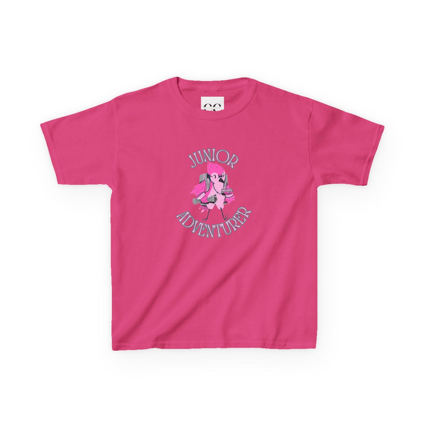 Kids Tee- Junior Adventurer- Pink
