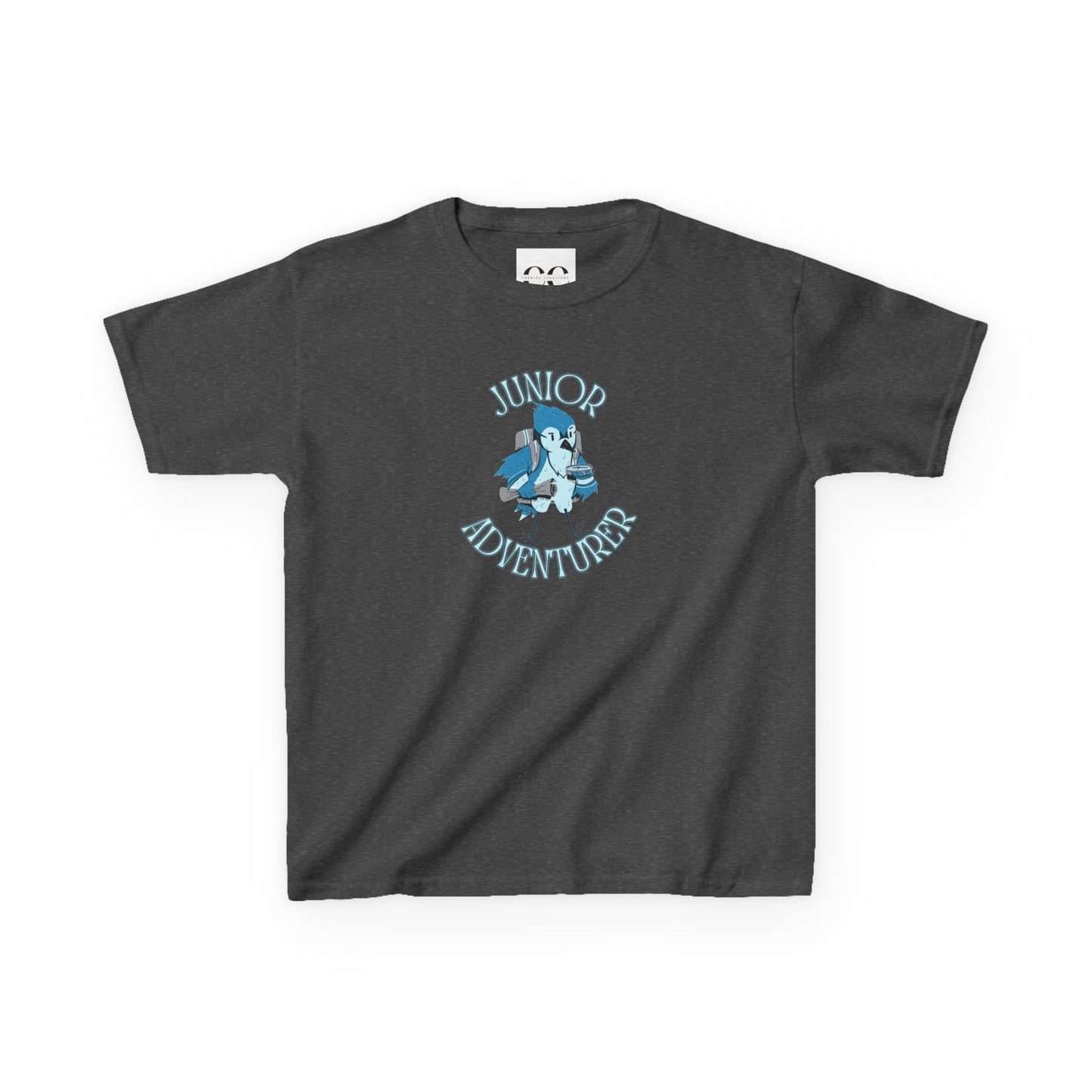 Kids Tee- Junior Adventurer- Blue