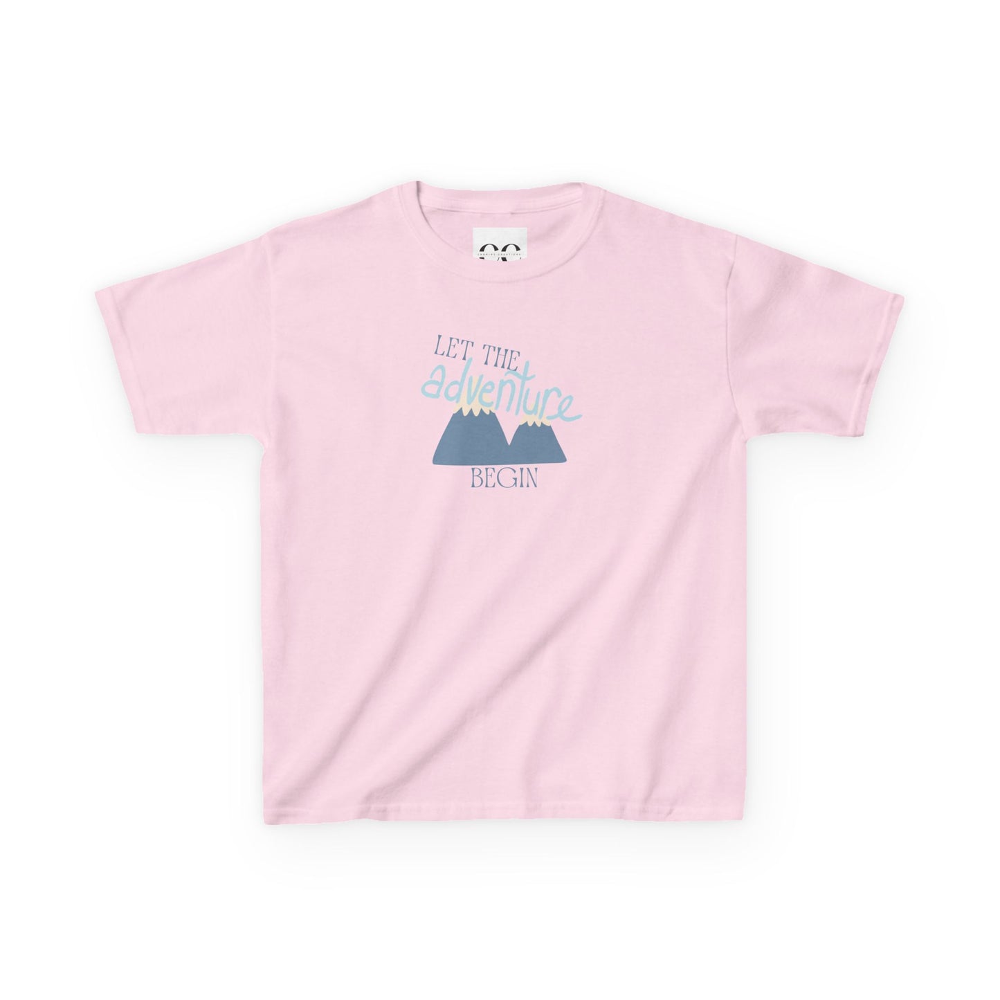 Kids Tee - Let the Adventure Begin- Blue