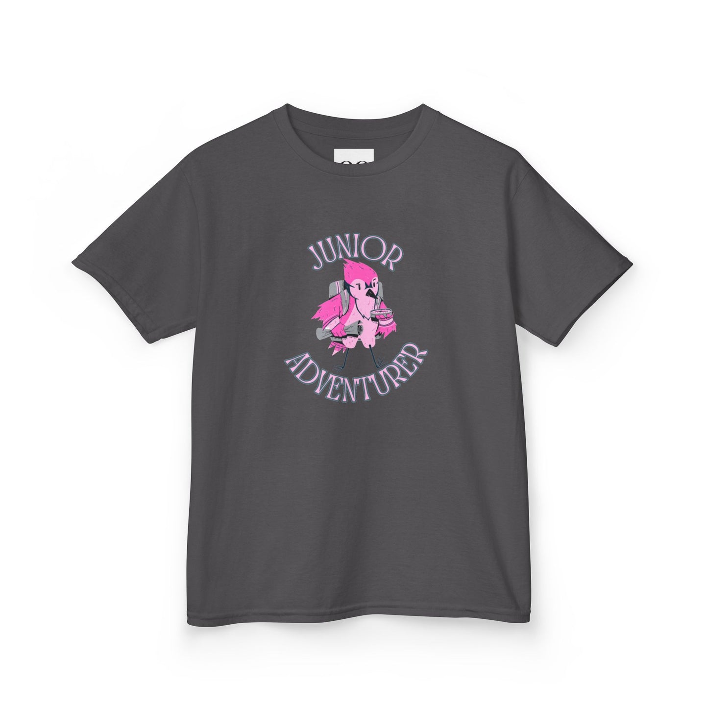 Kids Tee- Junior Adventurer- Pink