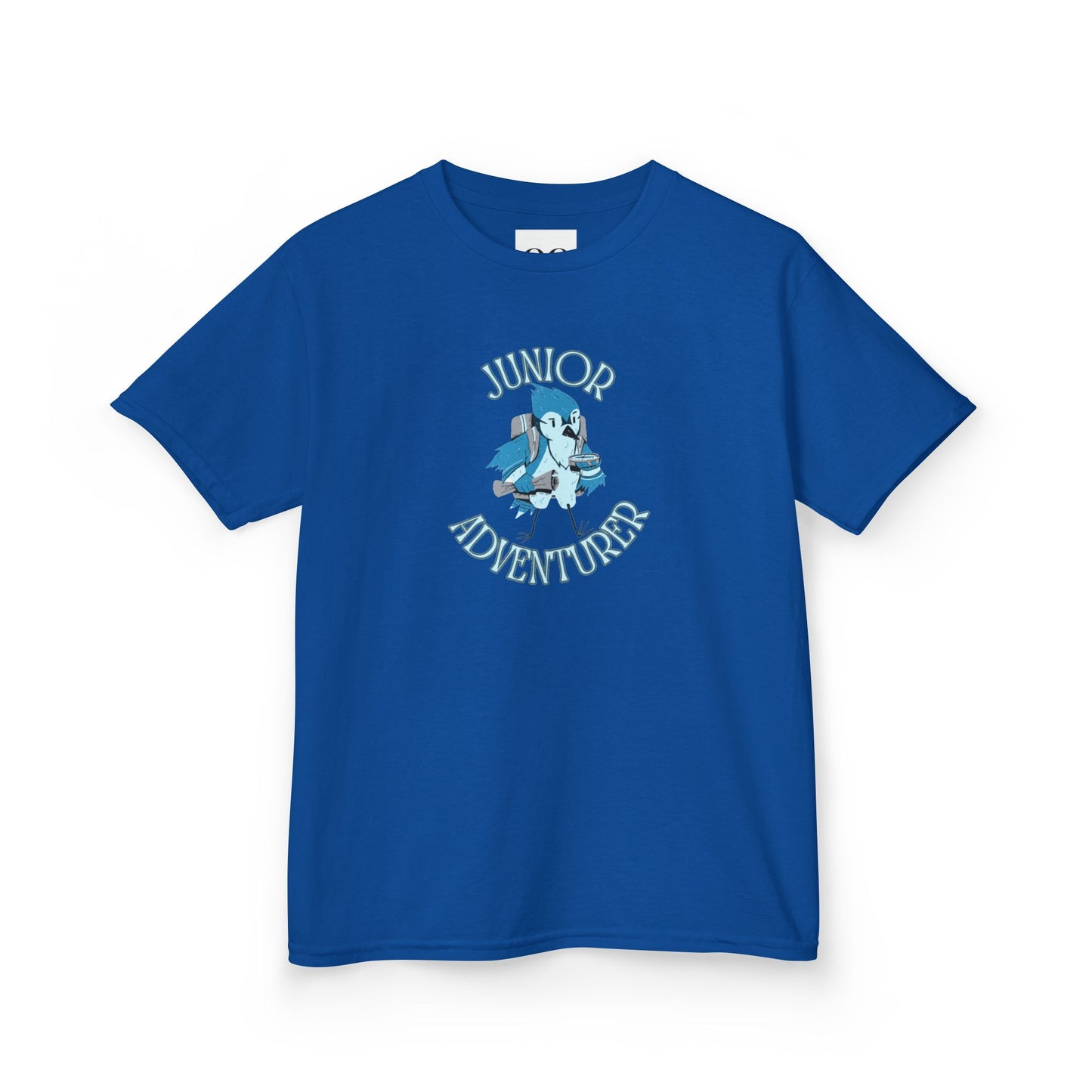 Kids Tee- Junior Adventurer- Blue