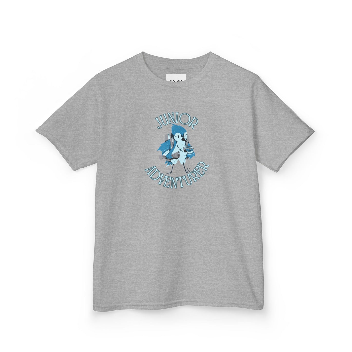 Kids Tee- Junior Adventurer- Blue