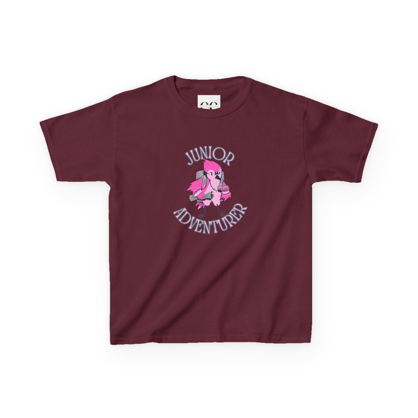 Kids Tee- Junior Adventurer- Pink