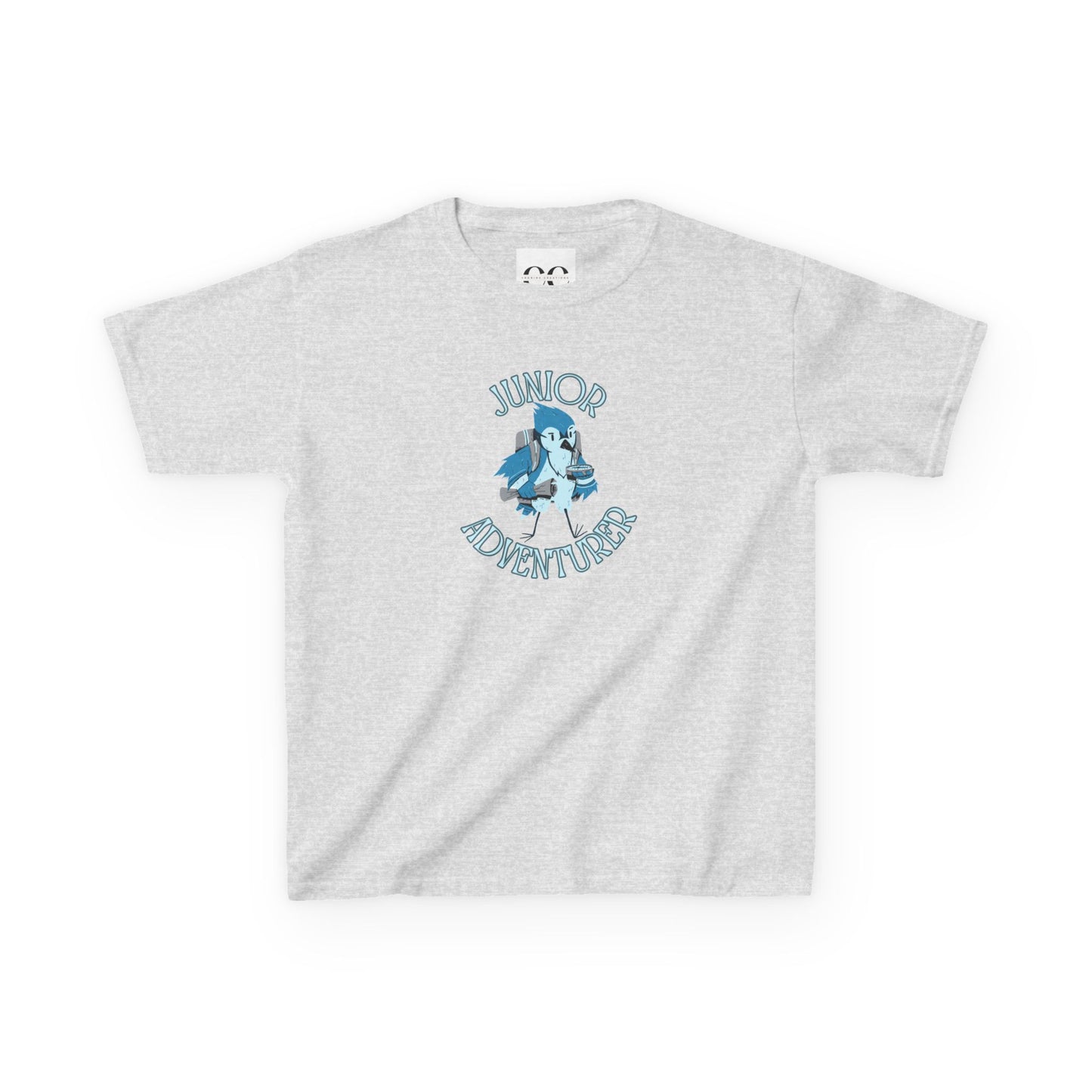 Kids Tee- Junior Adventurer- Blue