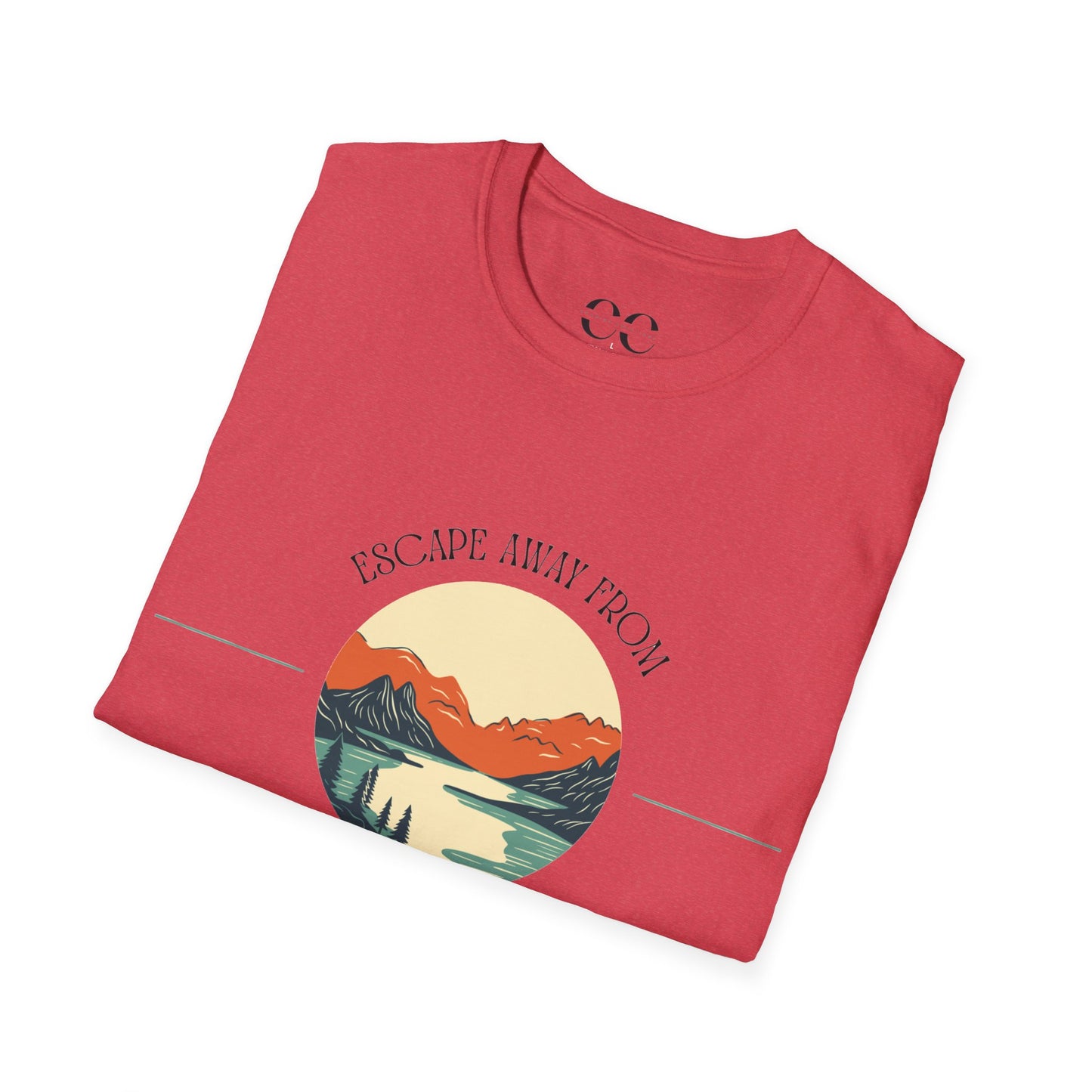 Escape Away Softstyle T-Shirt