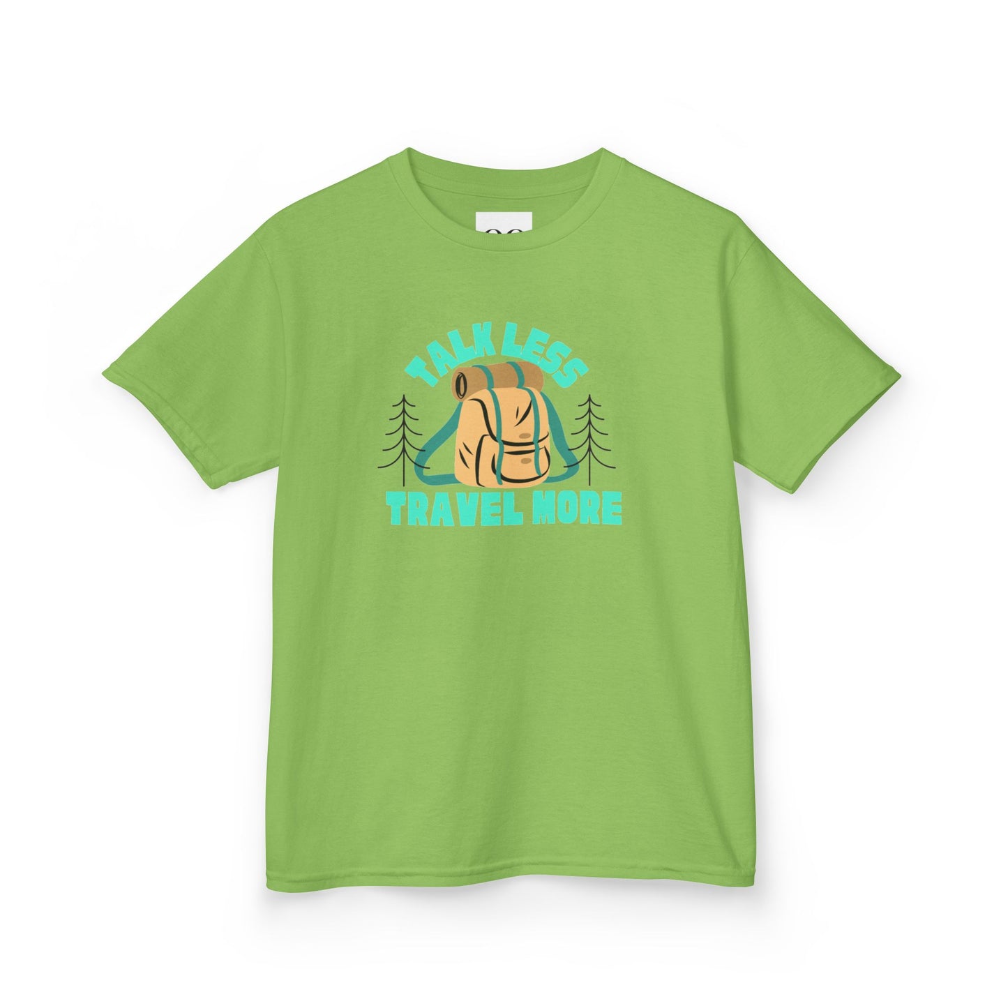 Kids Tee - 'Talk Less Travel More' Design