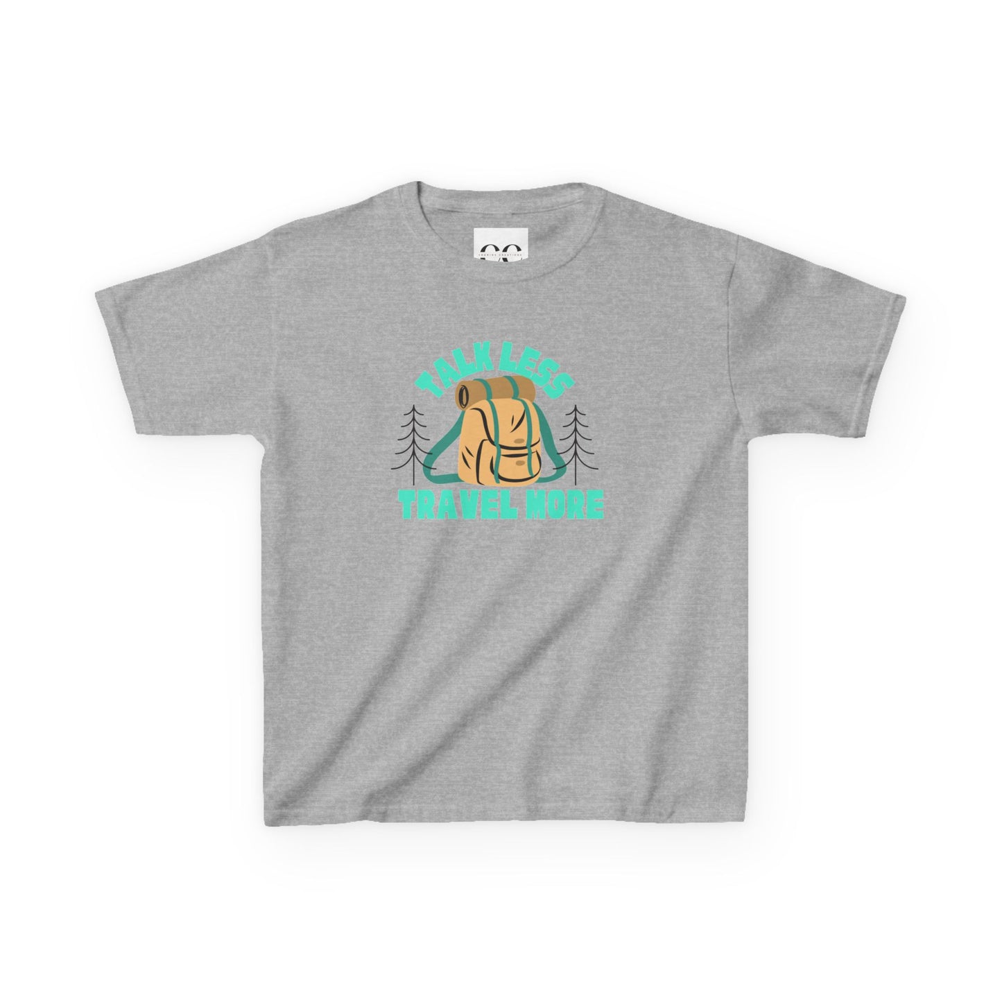 Kids Tee - 'Talk Less Travel More' Design