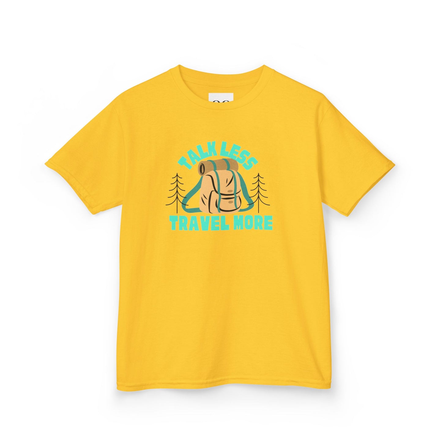 Kids Tee - 'Talk Less Travel More' Design