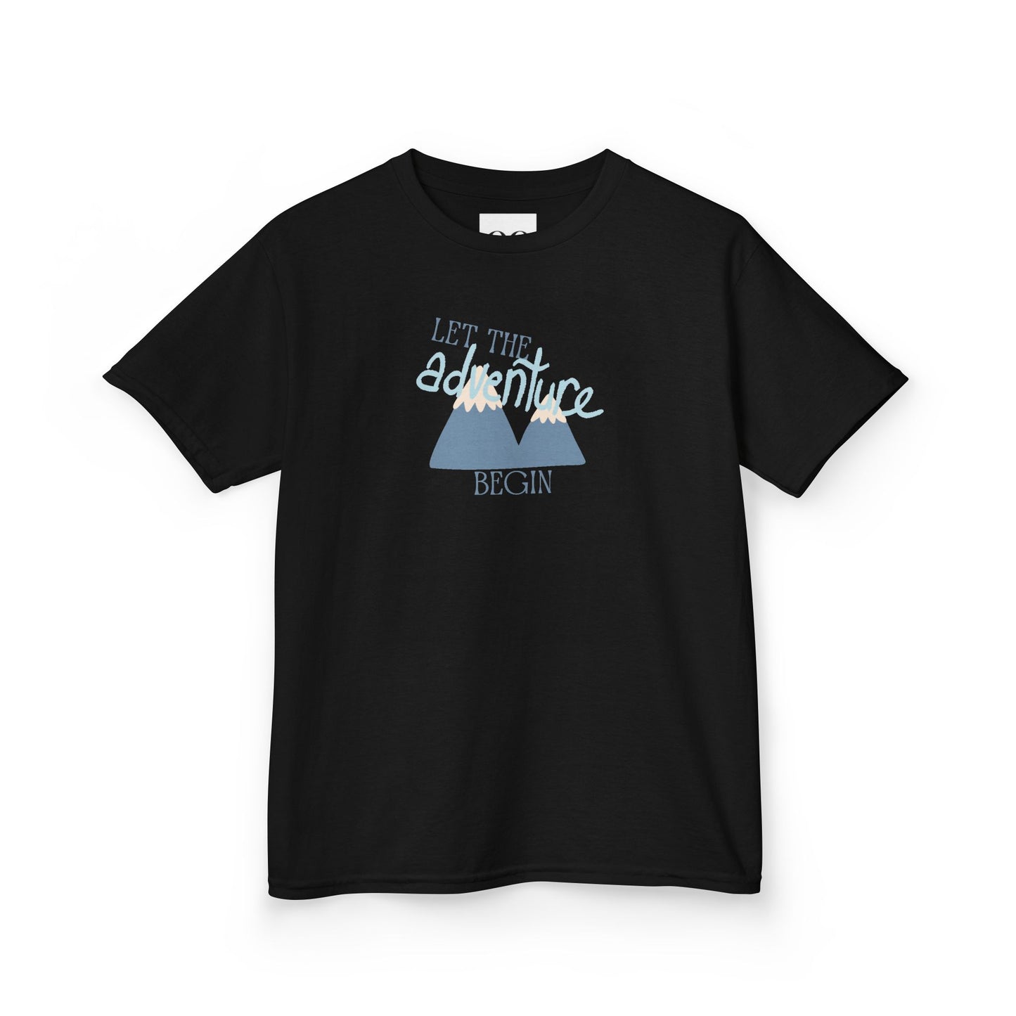 Kids Tee - Let the Adventure Begin- Blue