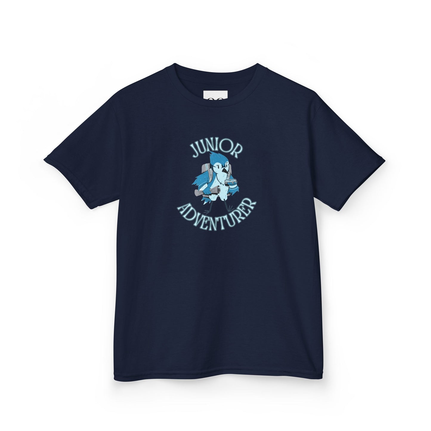 Kids Tee- Junior Adventurer- Blue