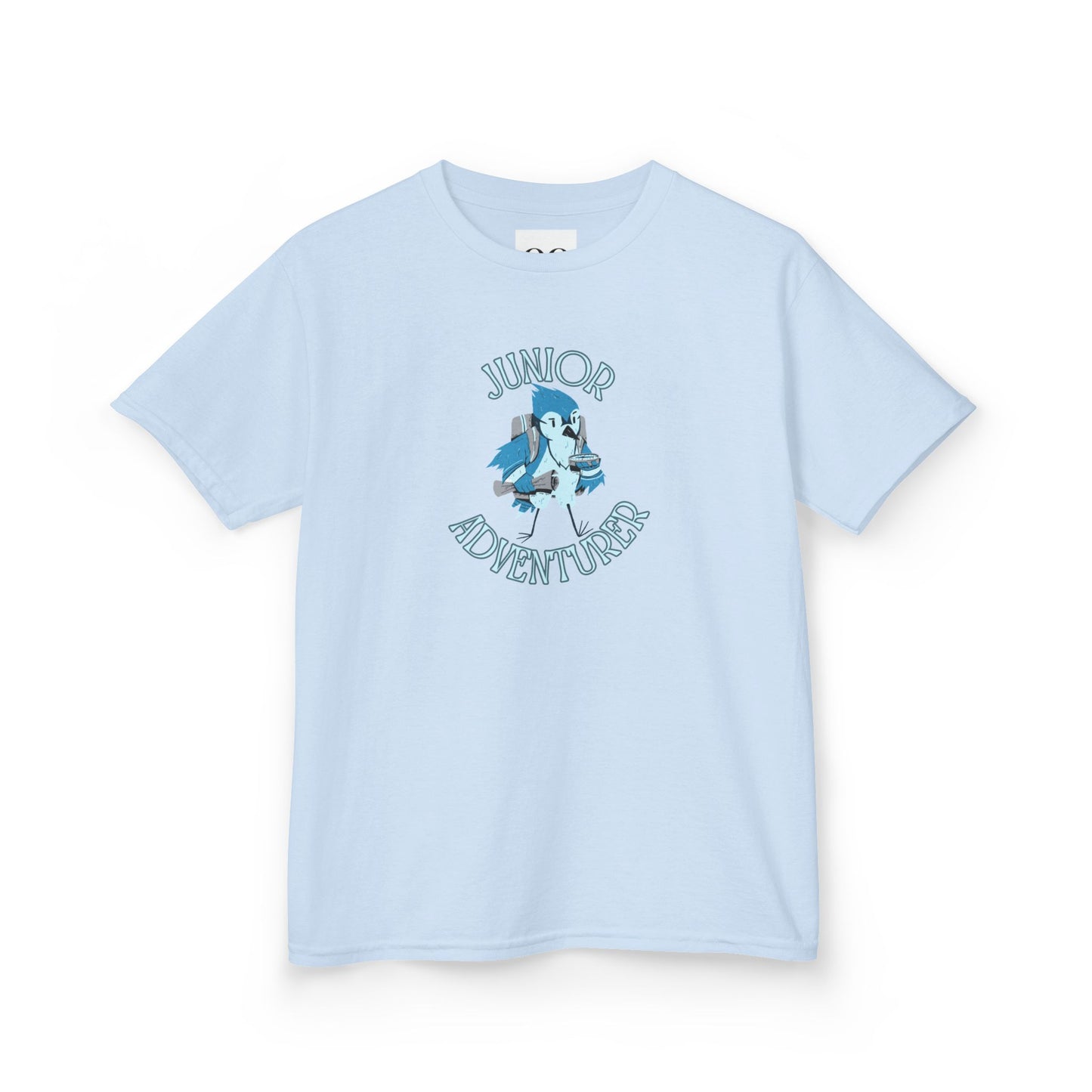 Kids Tee- Junior Adventurer- Blue