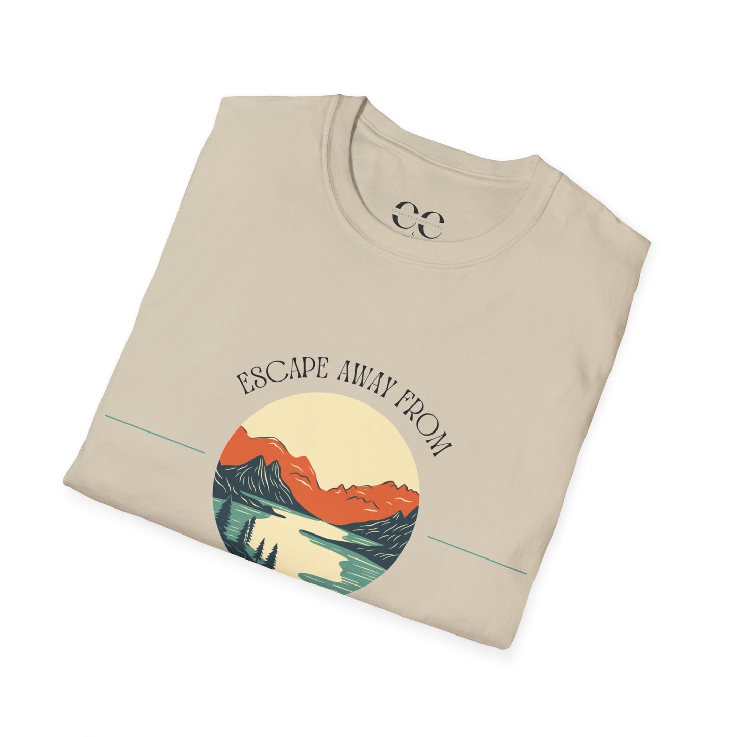 Escape Away Softstyle T-Shirt