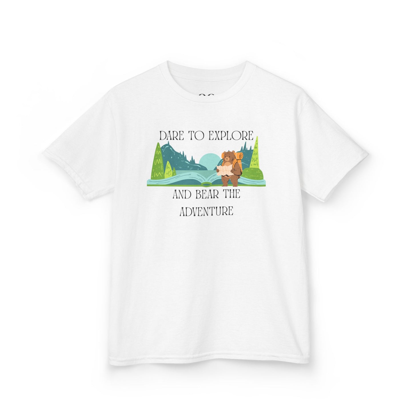 Kids Tee - Dare to Explore Adventure Kids Shirt