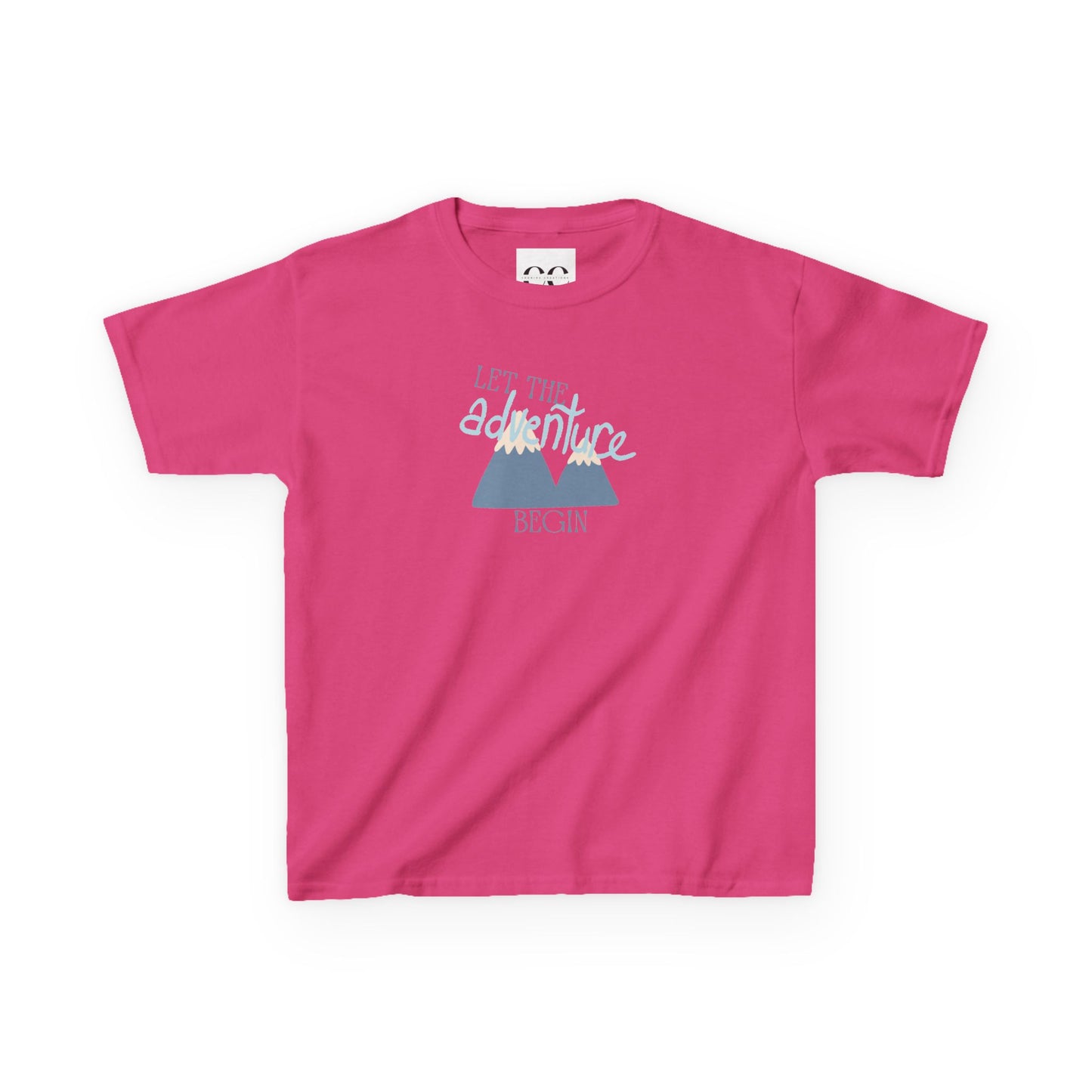Kids Tee - Let the Adventure Begin- Blue