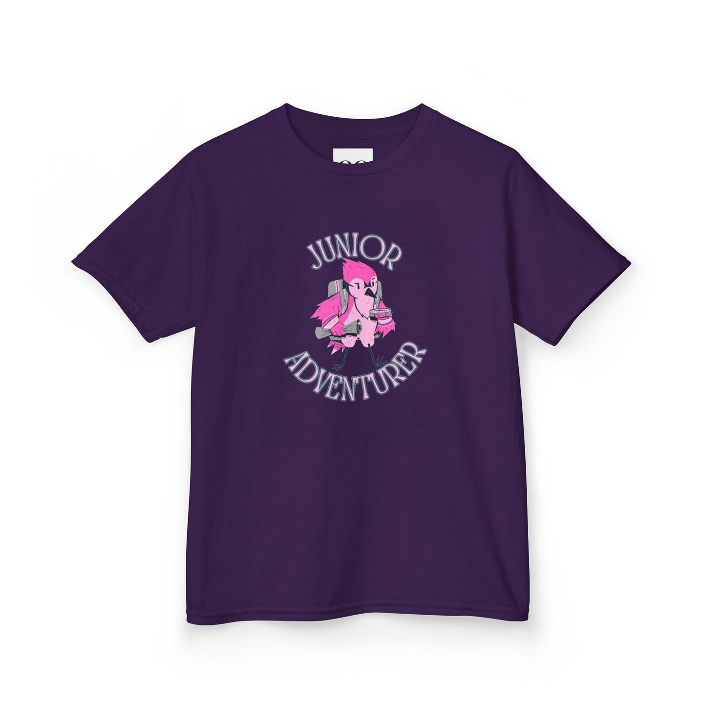 Kids Tee- Junior Adventurer- Pink