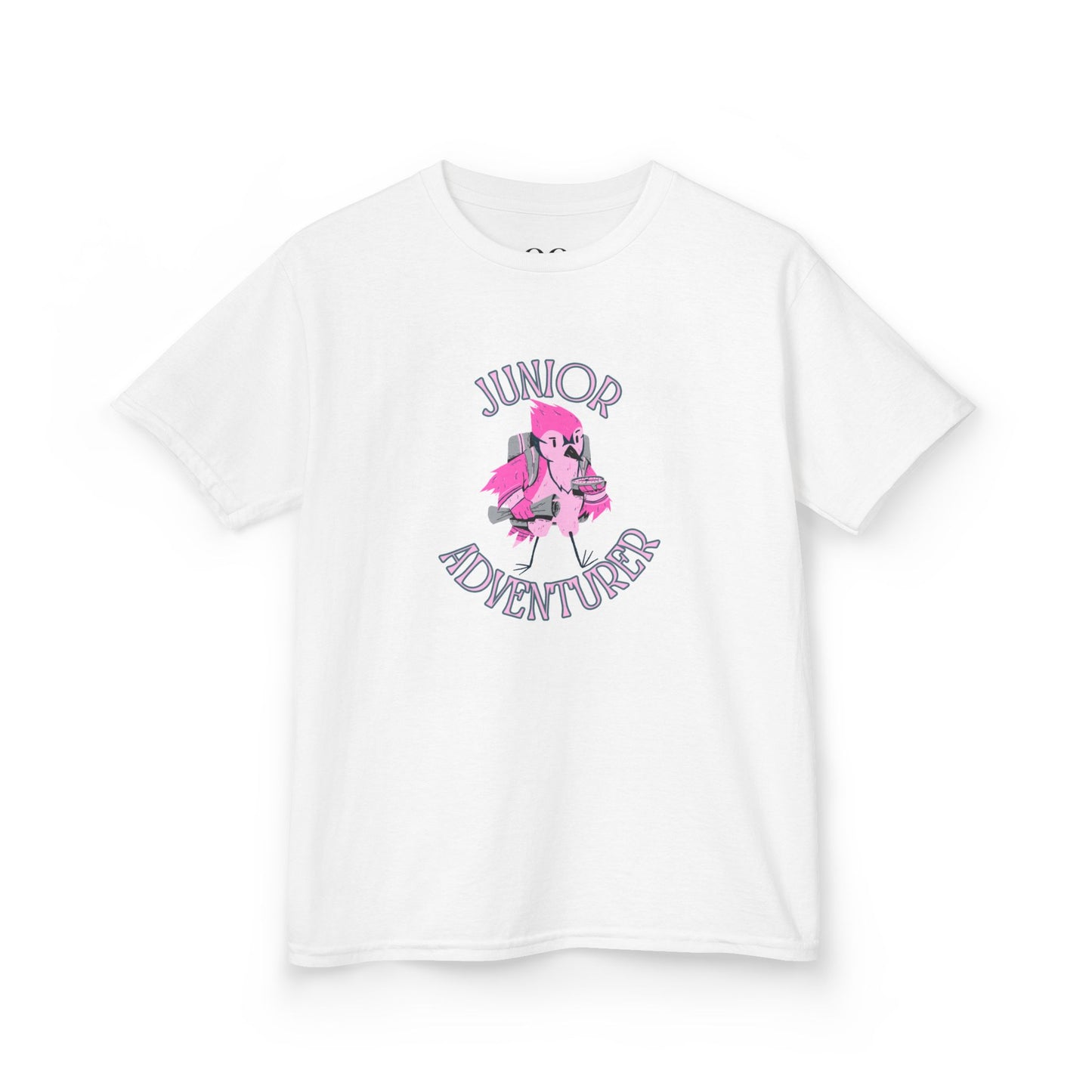 Kids Tee- Junior Adventurer- Pink