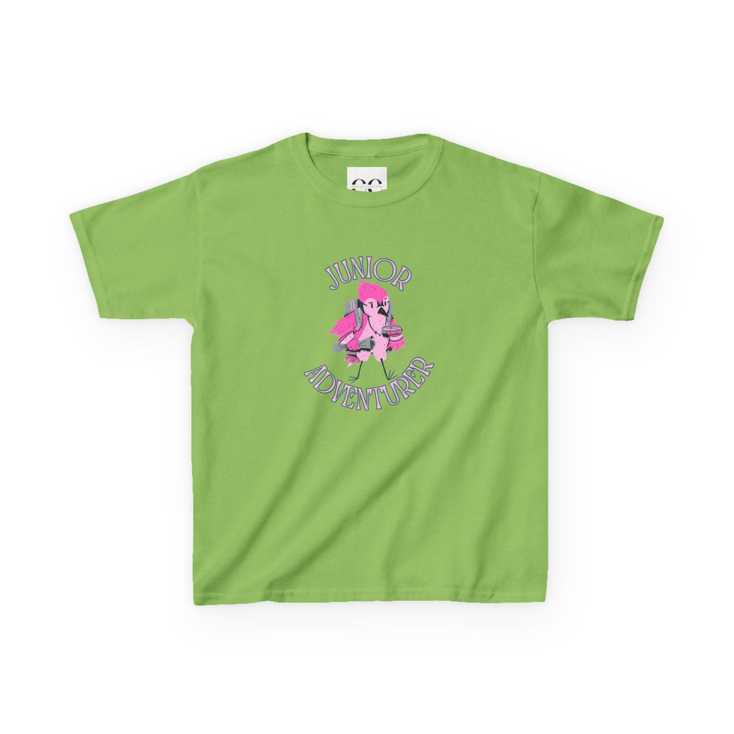 Kids Tee- Junior Adventurer- Pink