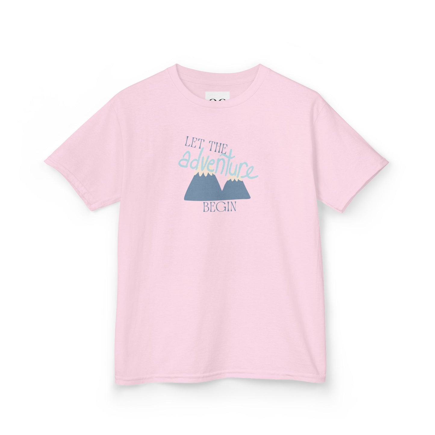 Kids Tee - Let the Adventure Begin- Blue
