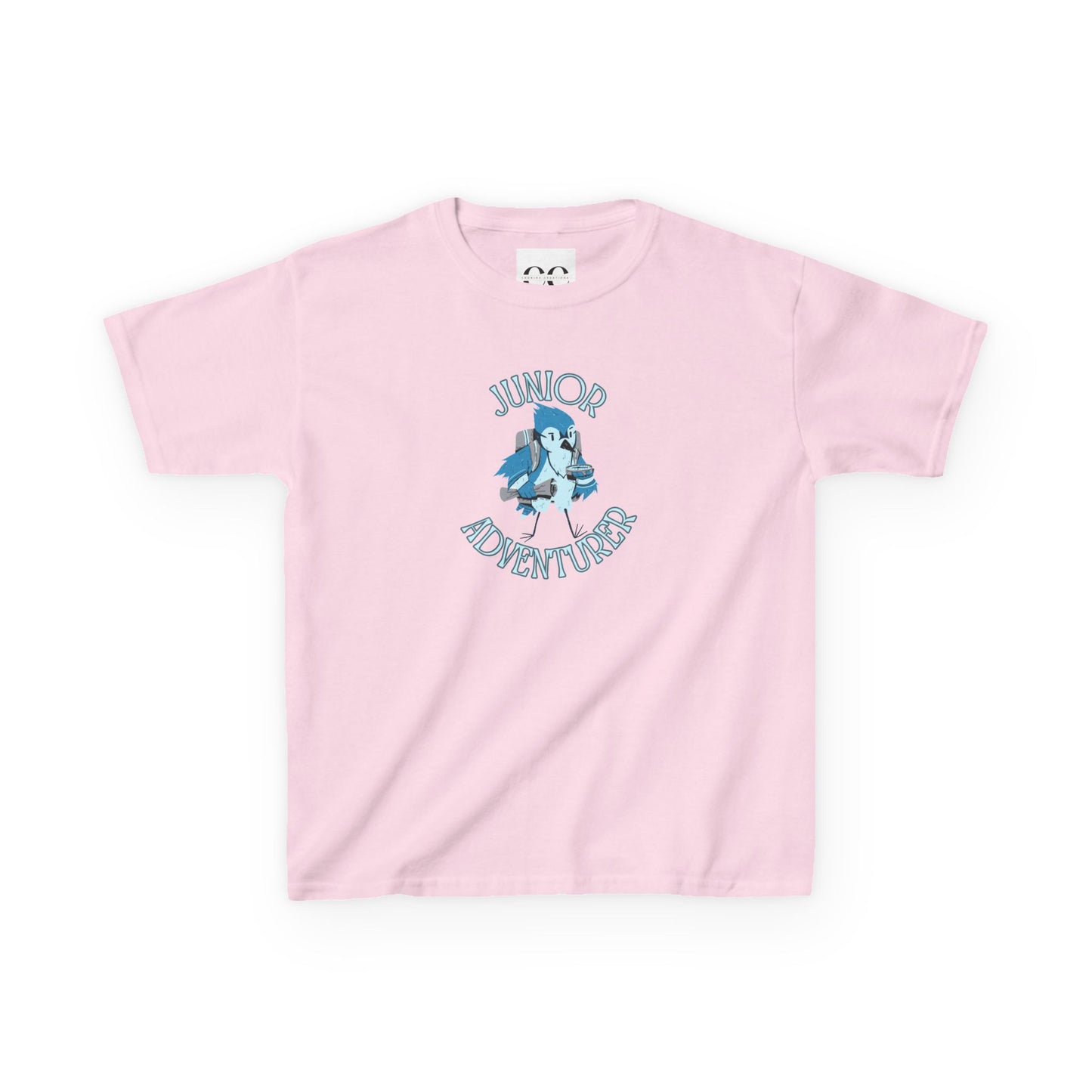 Kids Tee- Junior Adventurer- Blue