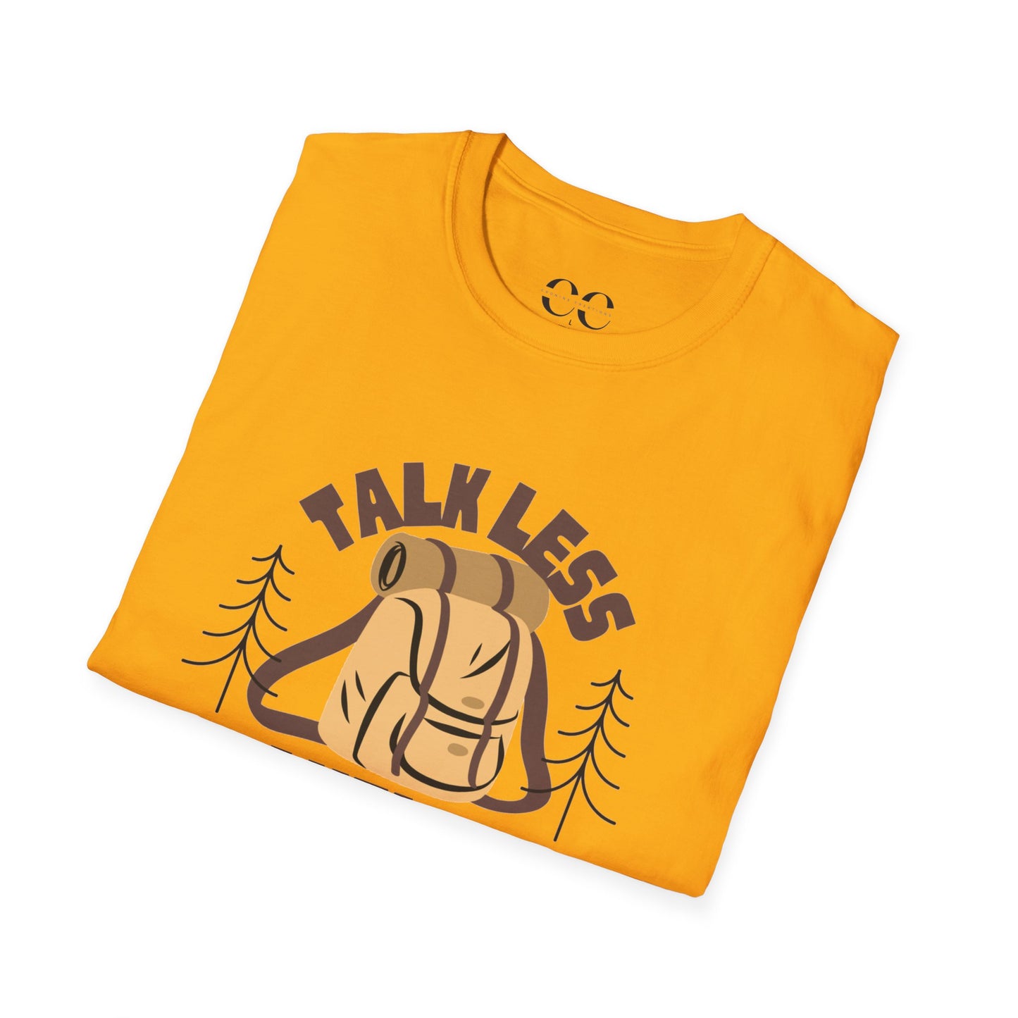 Talk Less Travel More- Brown