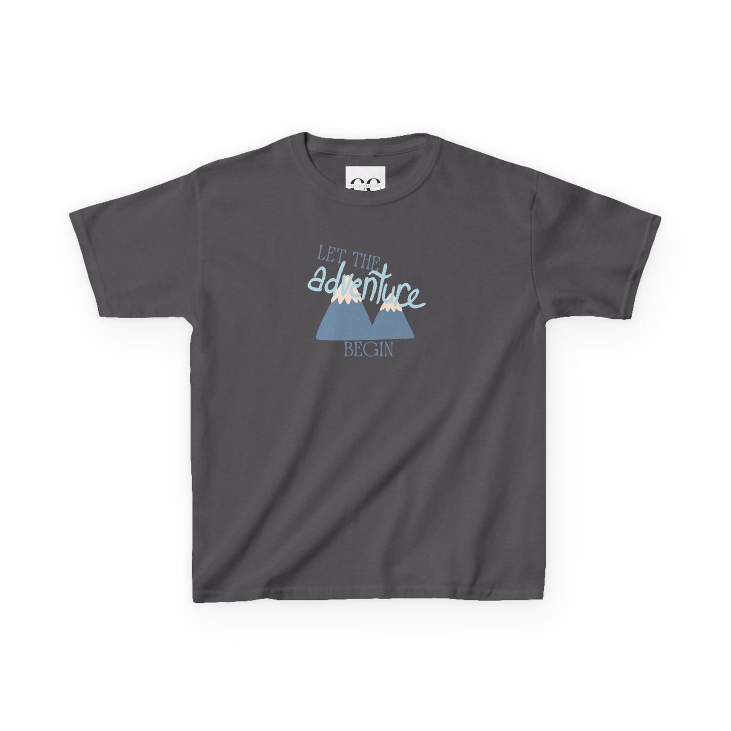 Kids Tee - Let the Adventure Begin- Blue