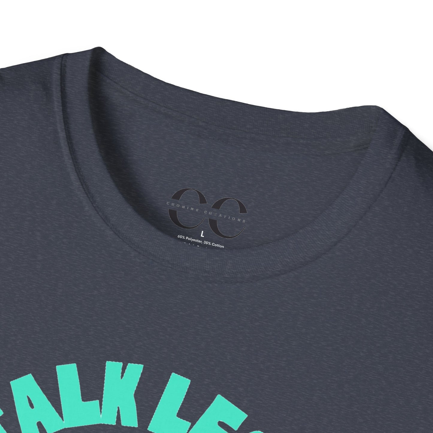Talk Less Travel More- Blue