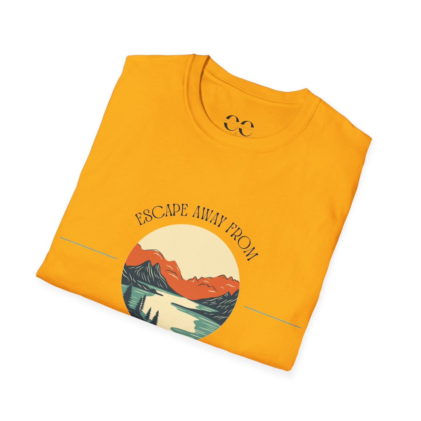 Escape Away Softstyle T-Shirt