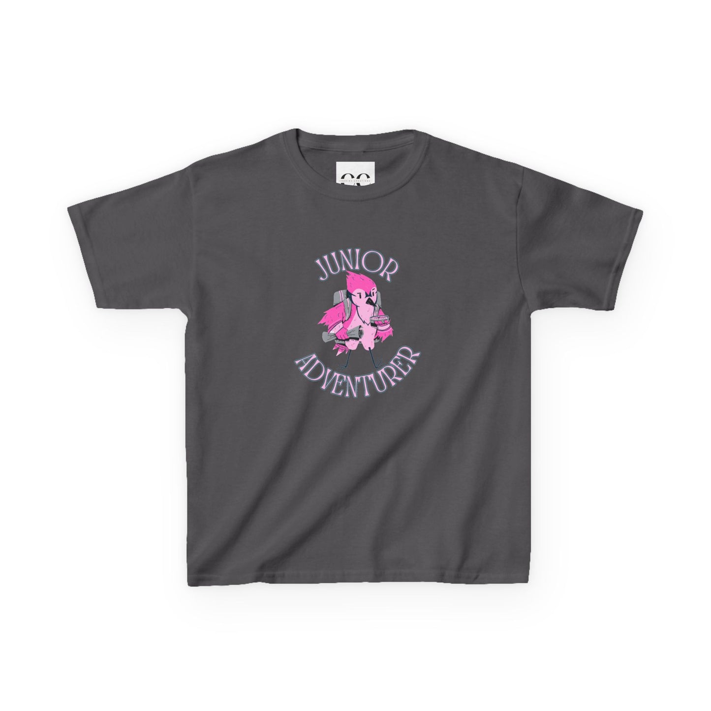 Kids Tee- Junior Adventurer- Pink