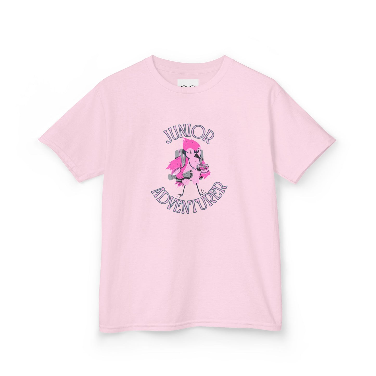 Kids Tee- Junior Adventurer- Pink