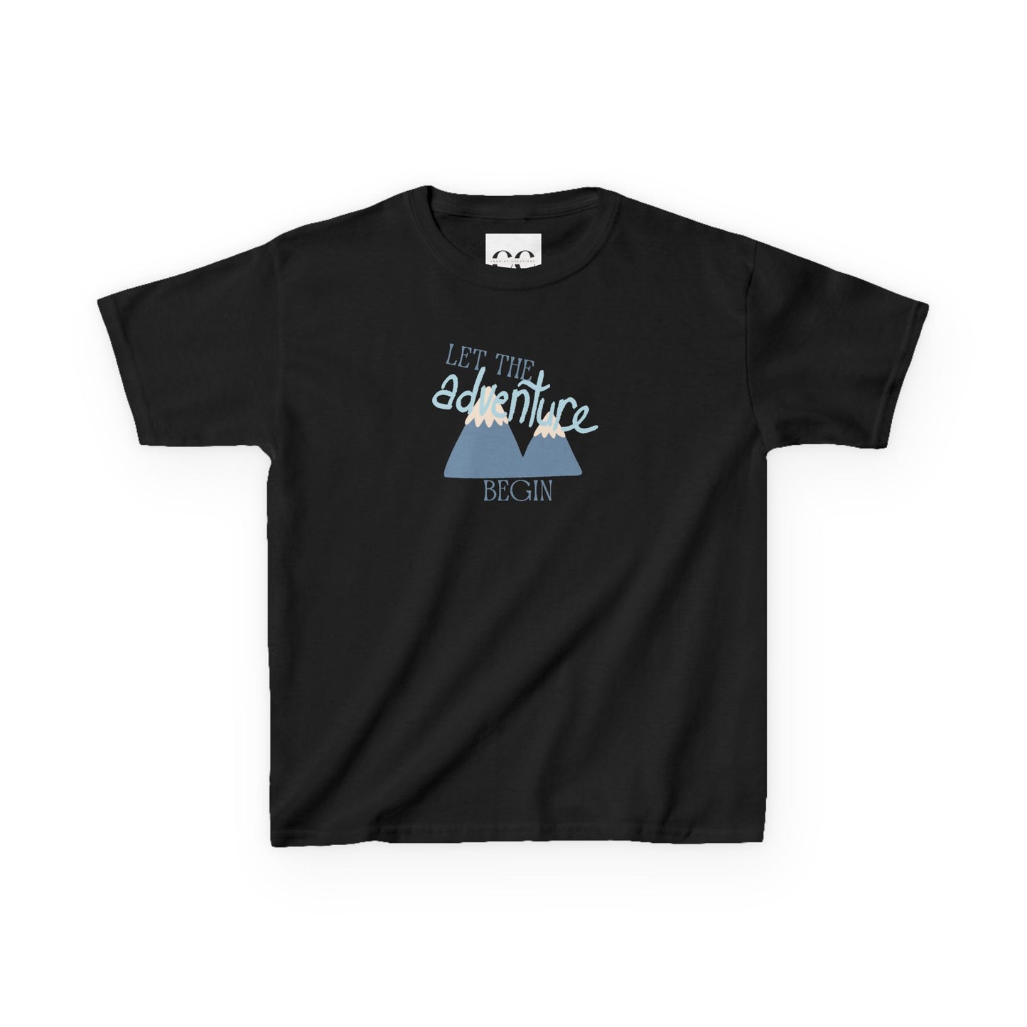 Kids Tee - Let the Adventure Begin- Blue