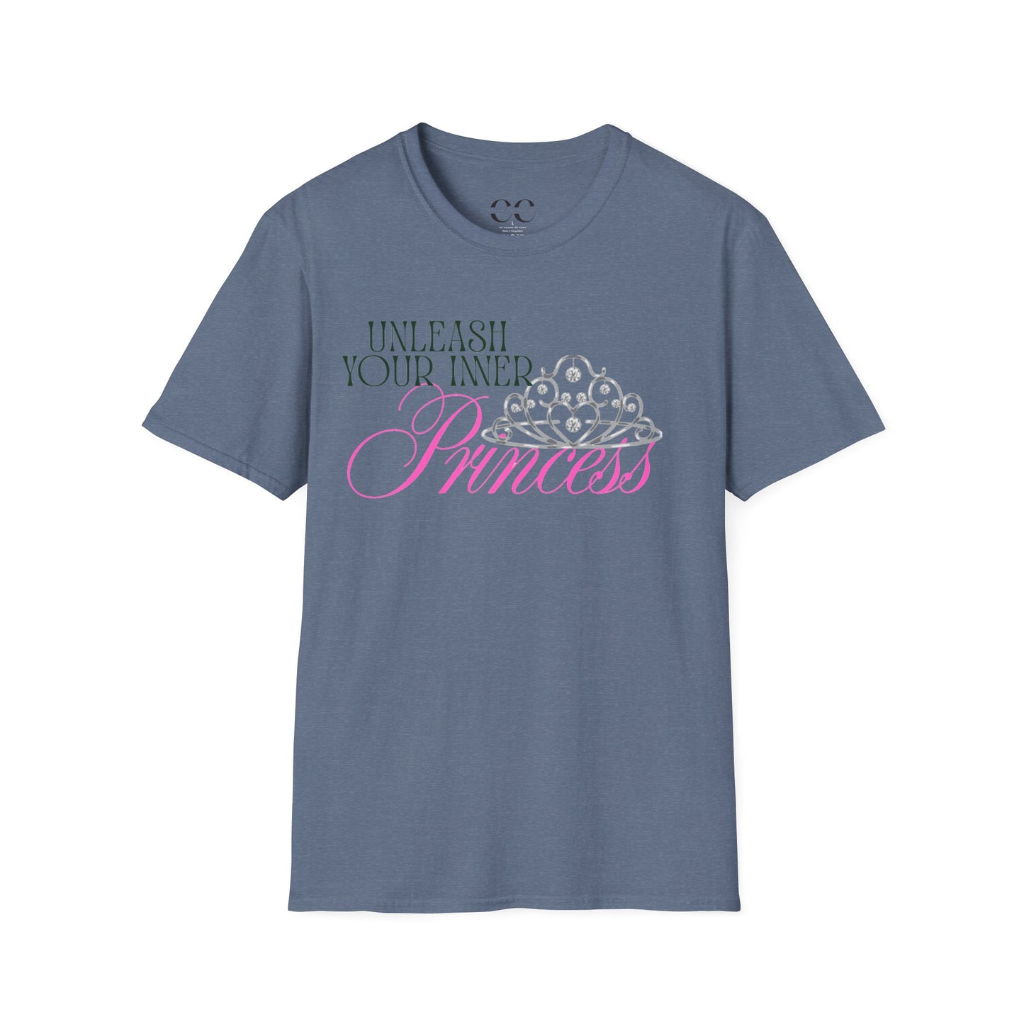Womens Softstyle Tshirt- Unleash your inner Princess