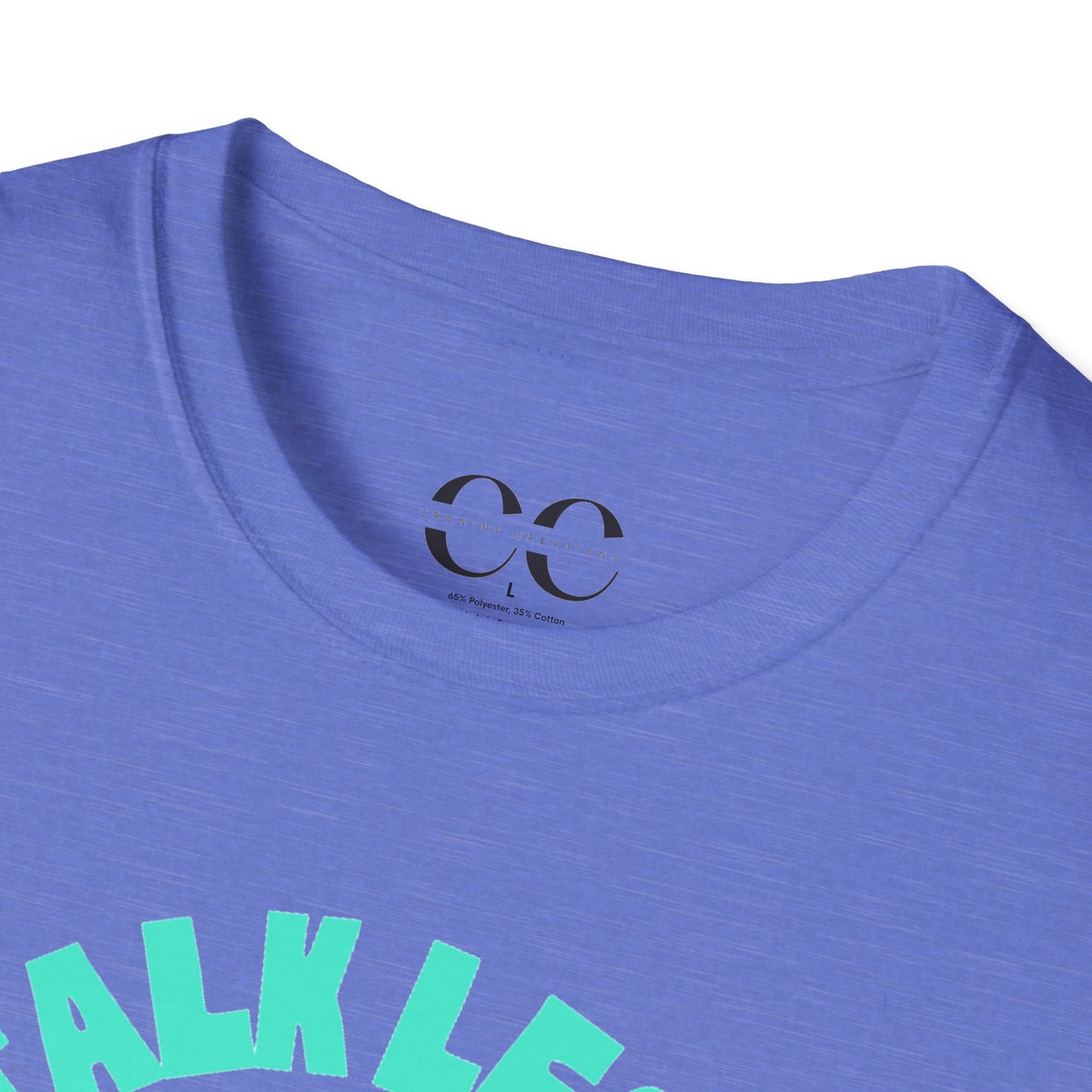Talk Less Travel More- Blue