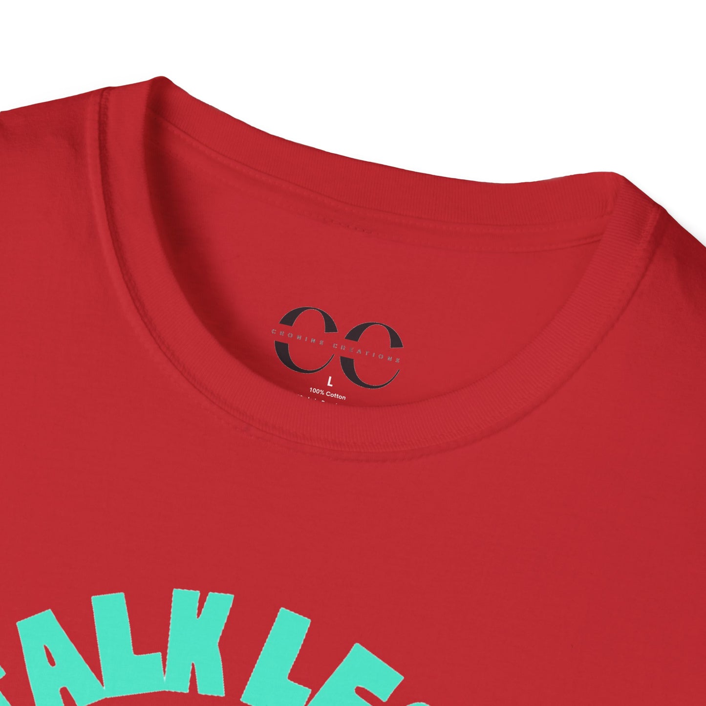 Talk Less Travel More- Blue