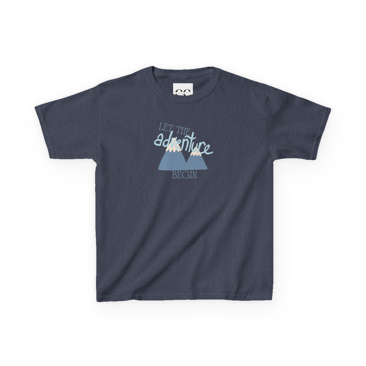 Kids Tee - Let the Adventure Begin- Blue