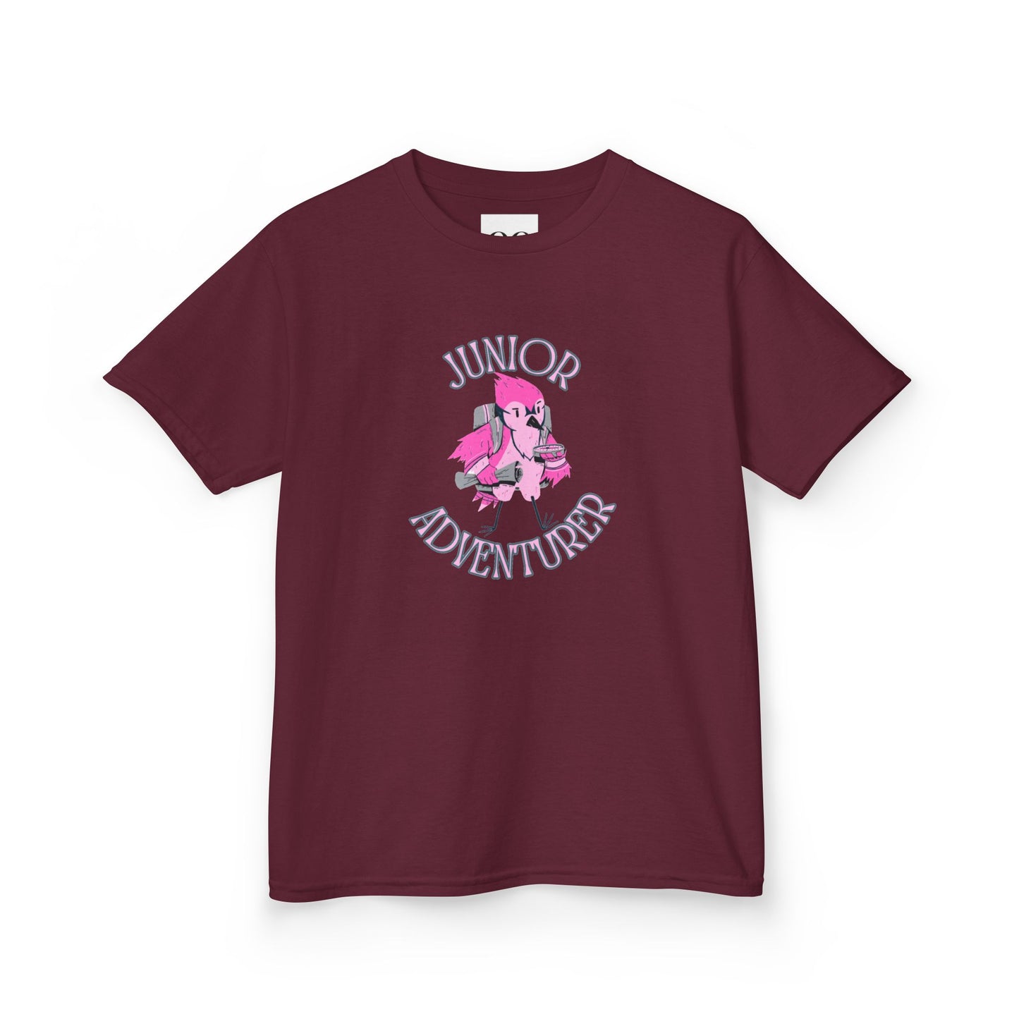 Kids Tee- Junior Adventurer- Pink
