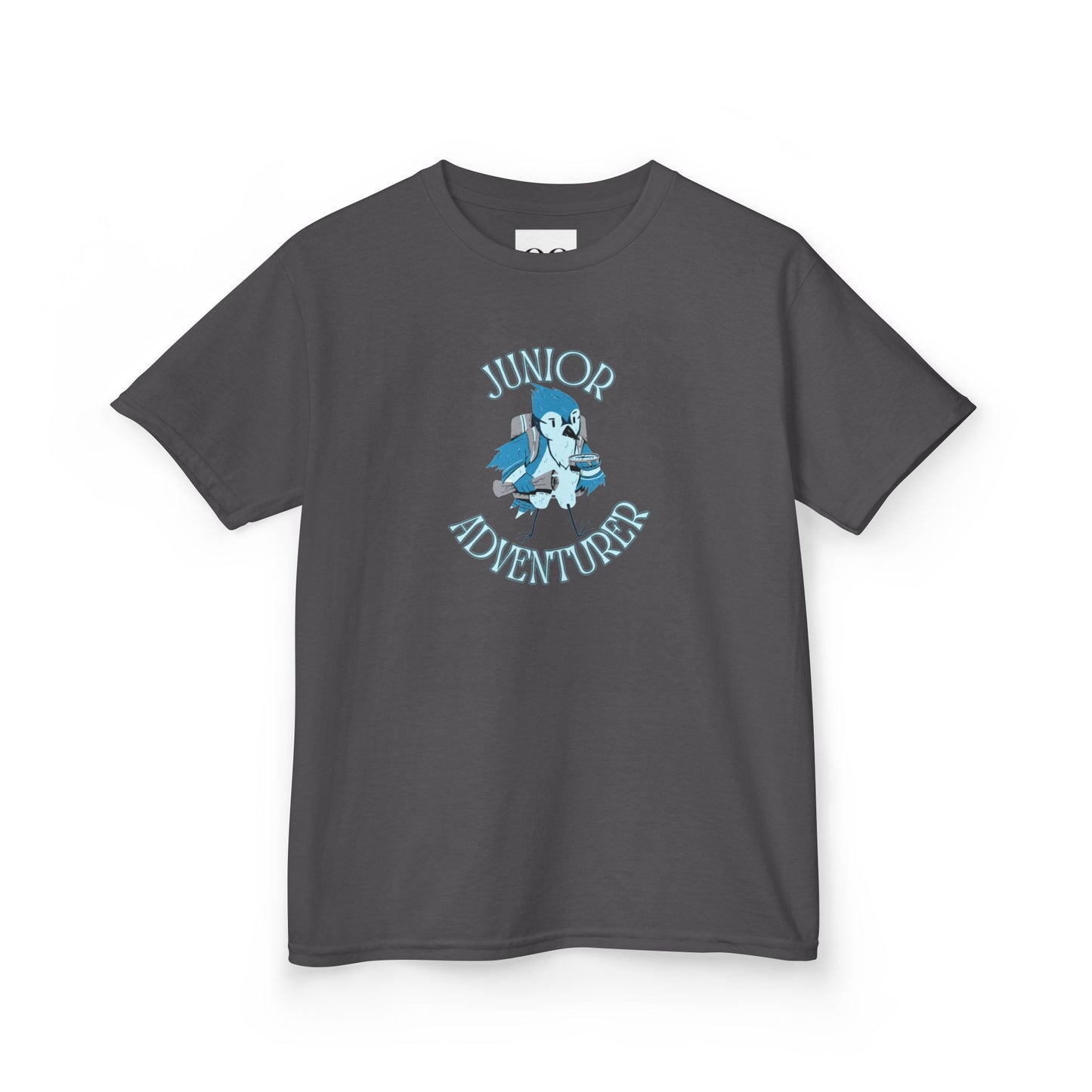 Kids Tee- Junior Adventurer- Blue