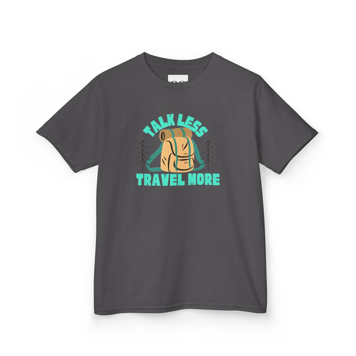 Kids Tee - 'Talk Less Travel More' Design