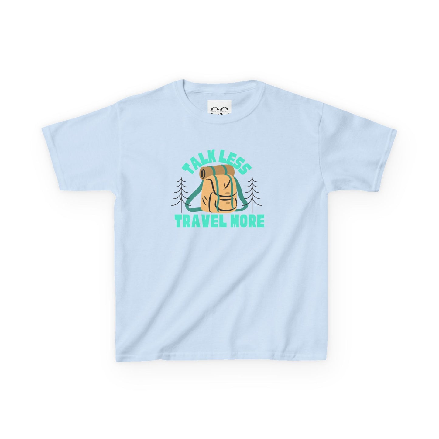 Kids Tee - 'Talk Less Travel More' Design