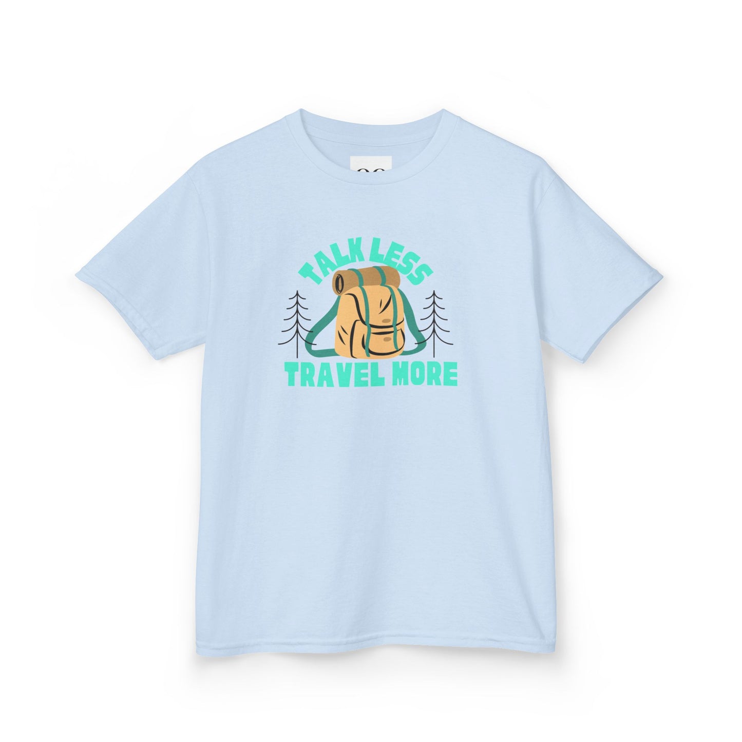 Kids Tee - 'Talk Less Travel More' Design