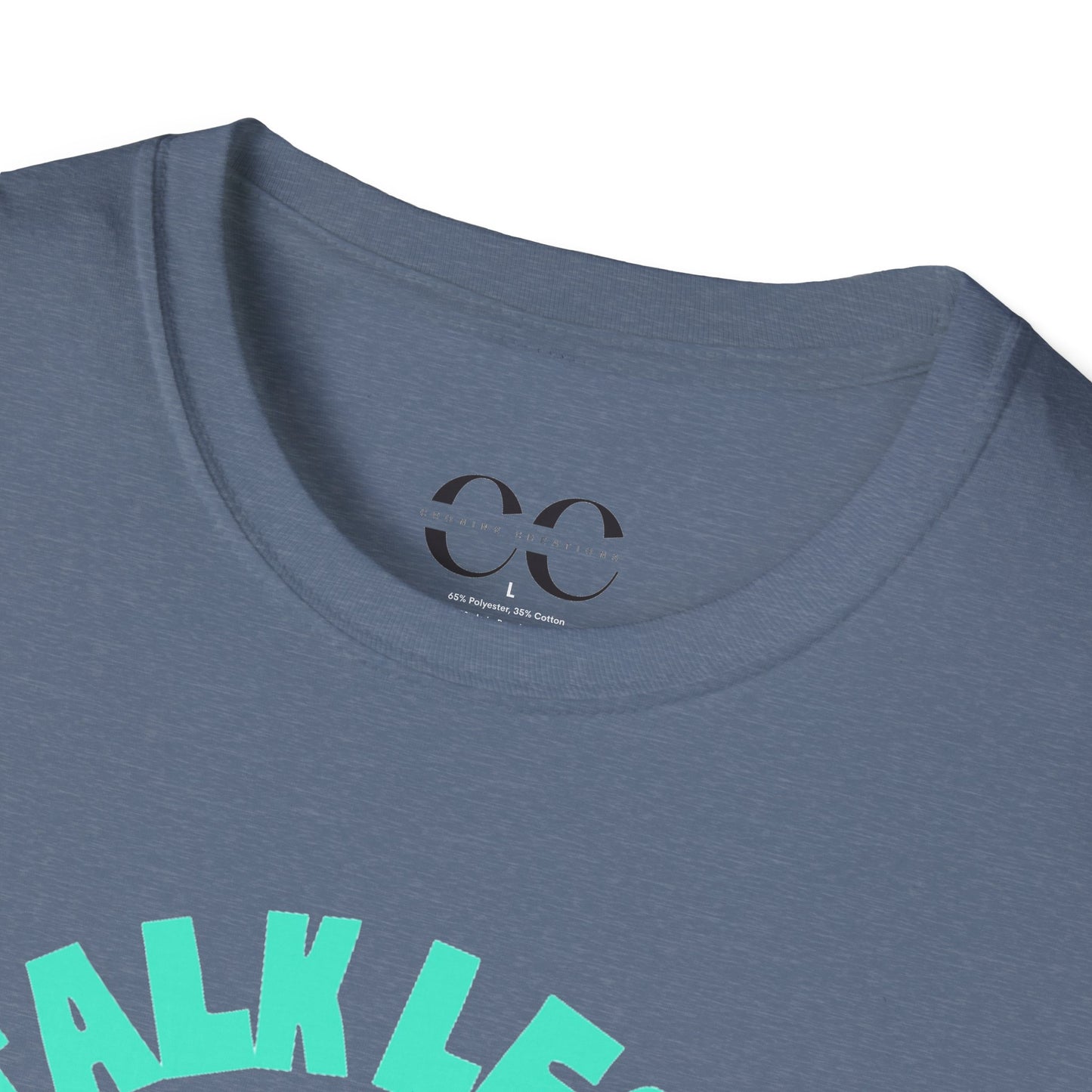 Talk Less Travel More- Blue