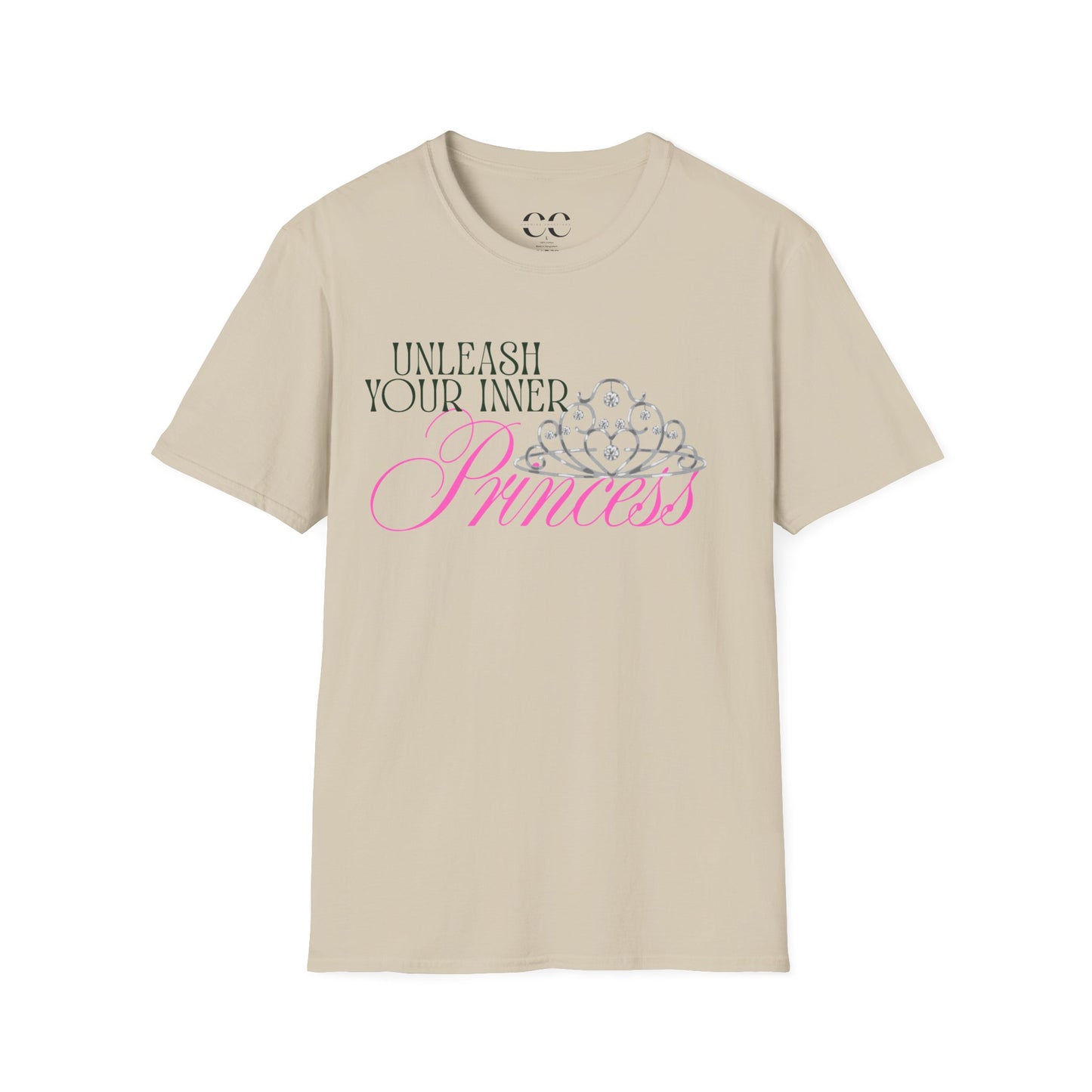 Womens Softstyle Tshirt- Unleash your inner Princess