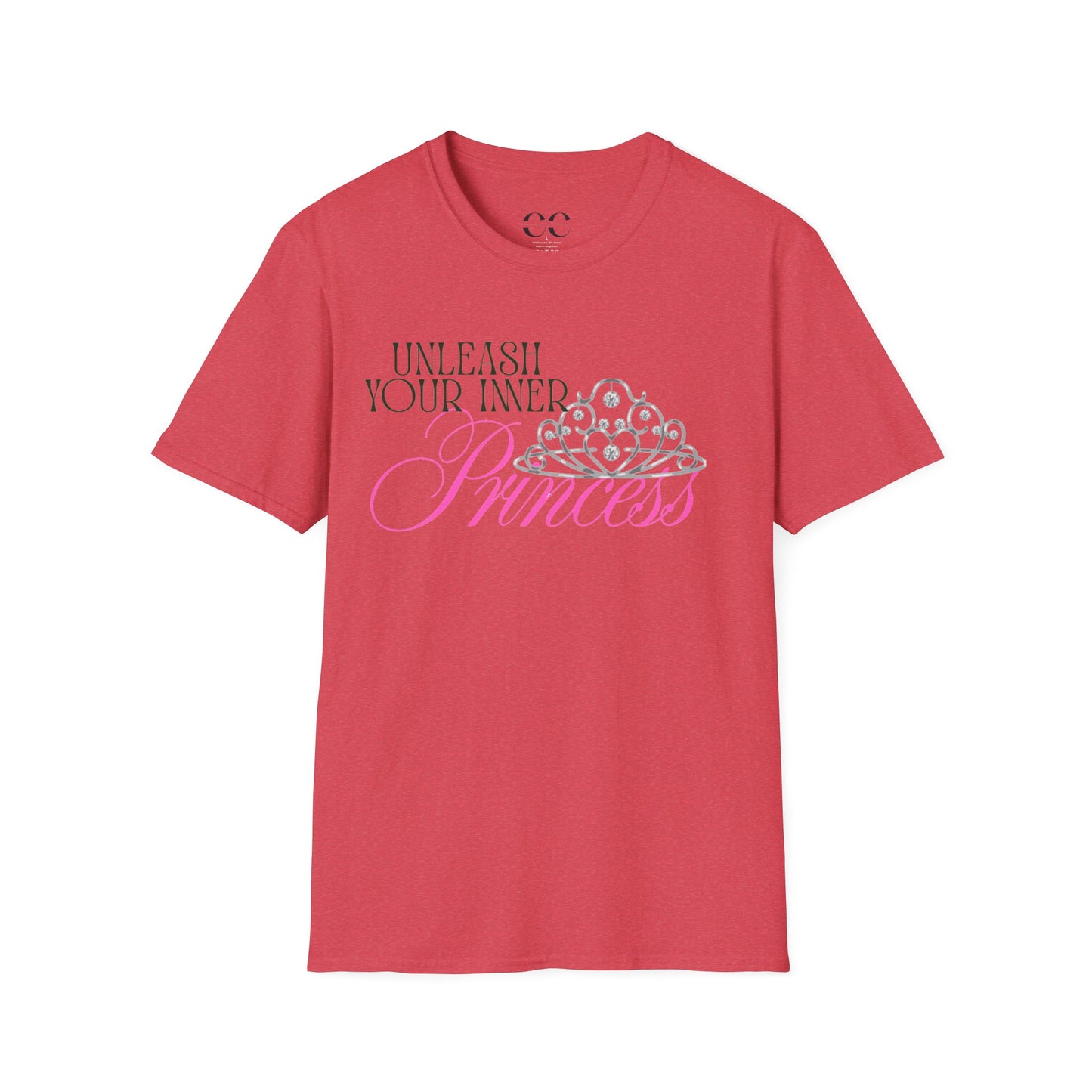 Womens Softstyle Tshirt- Unleash your inner Princess