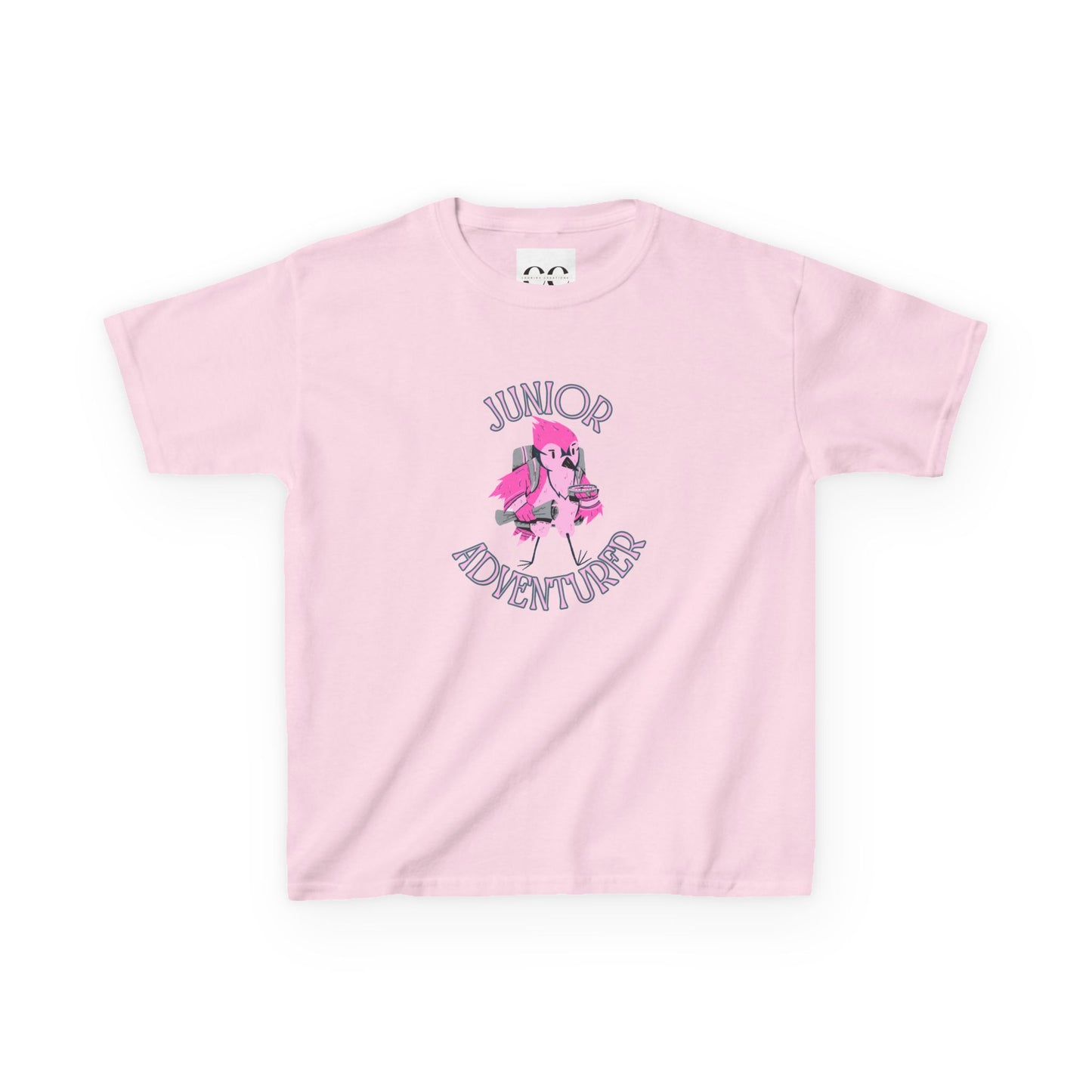 Kids Tee- Junior Adventurer- Pink