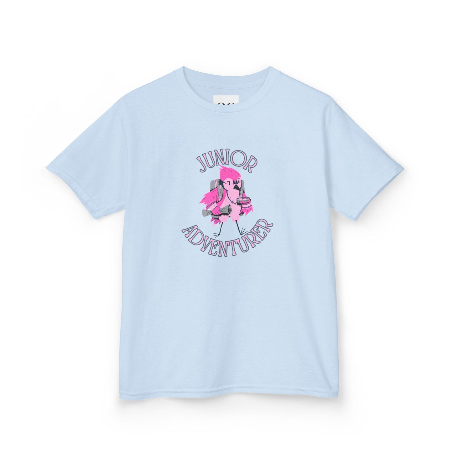 Kids Tee- Junior Adventurer- Pink