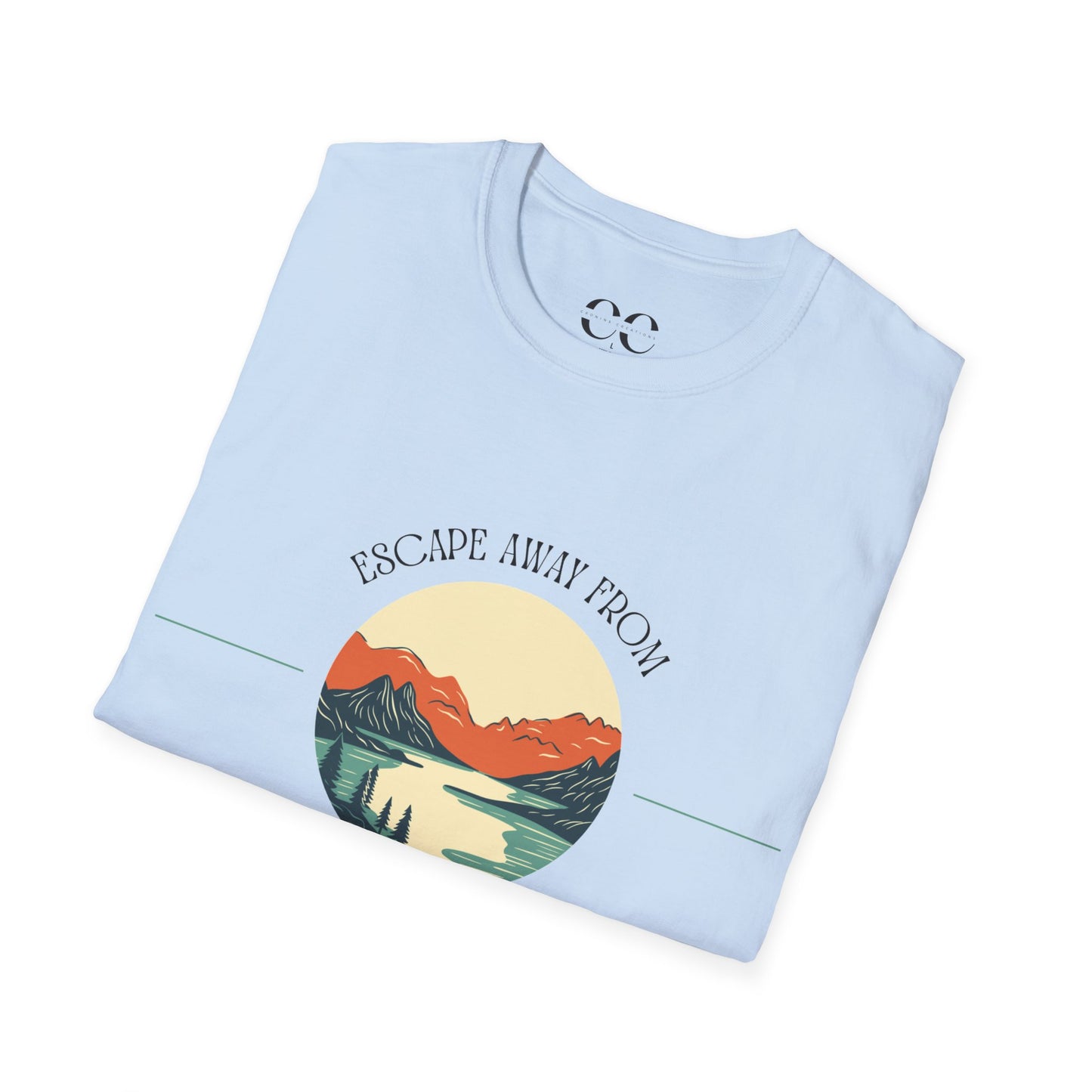 Escape Away Softstyle T-Shirt