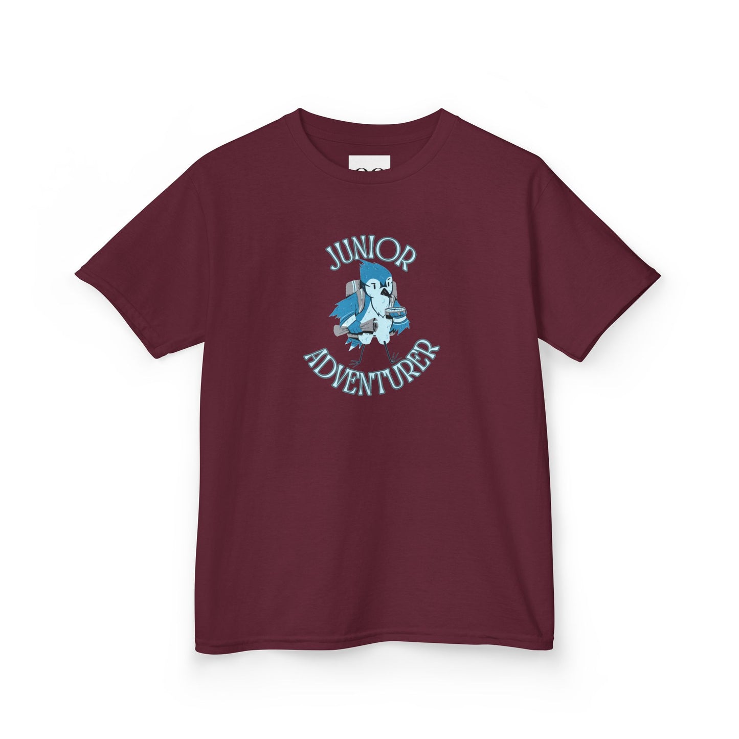 Kids Tee- Junior Adventurer- Blue
