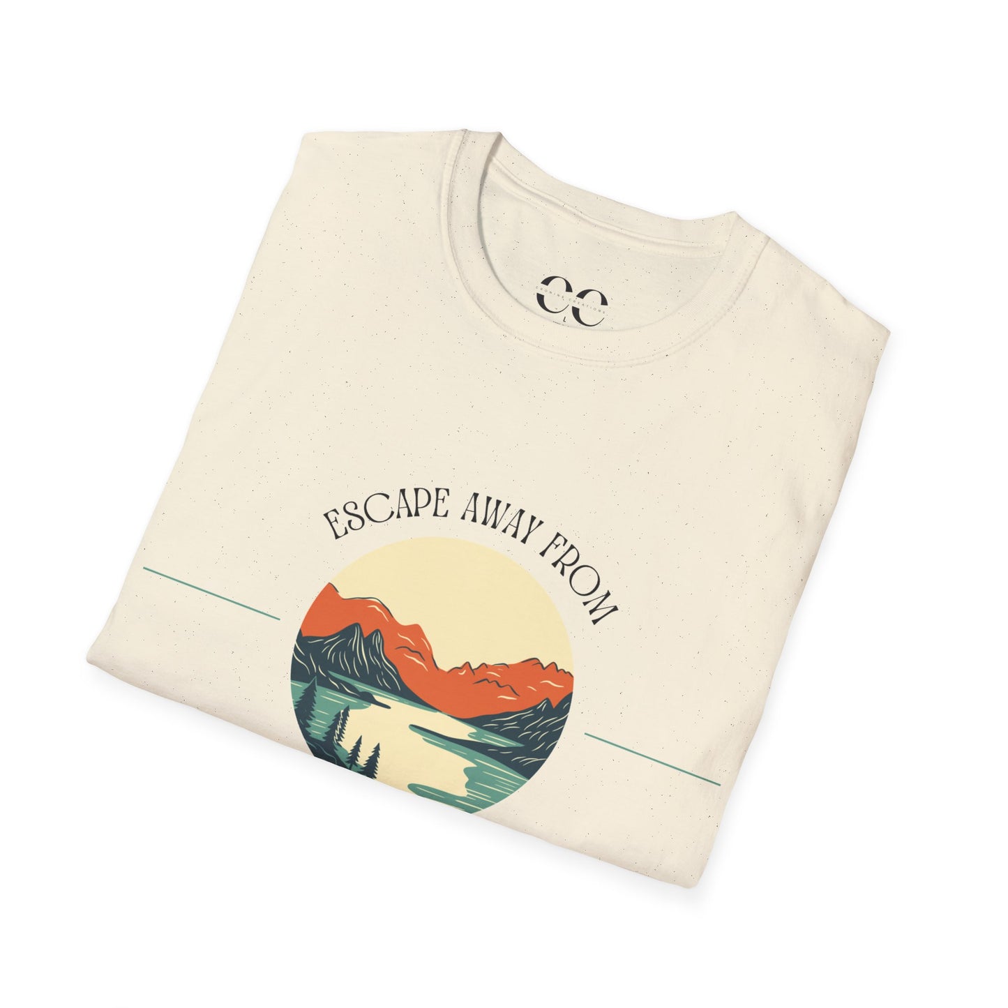 Escape Away Softstyle T-Shirt